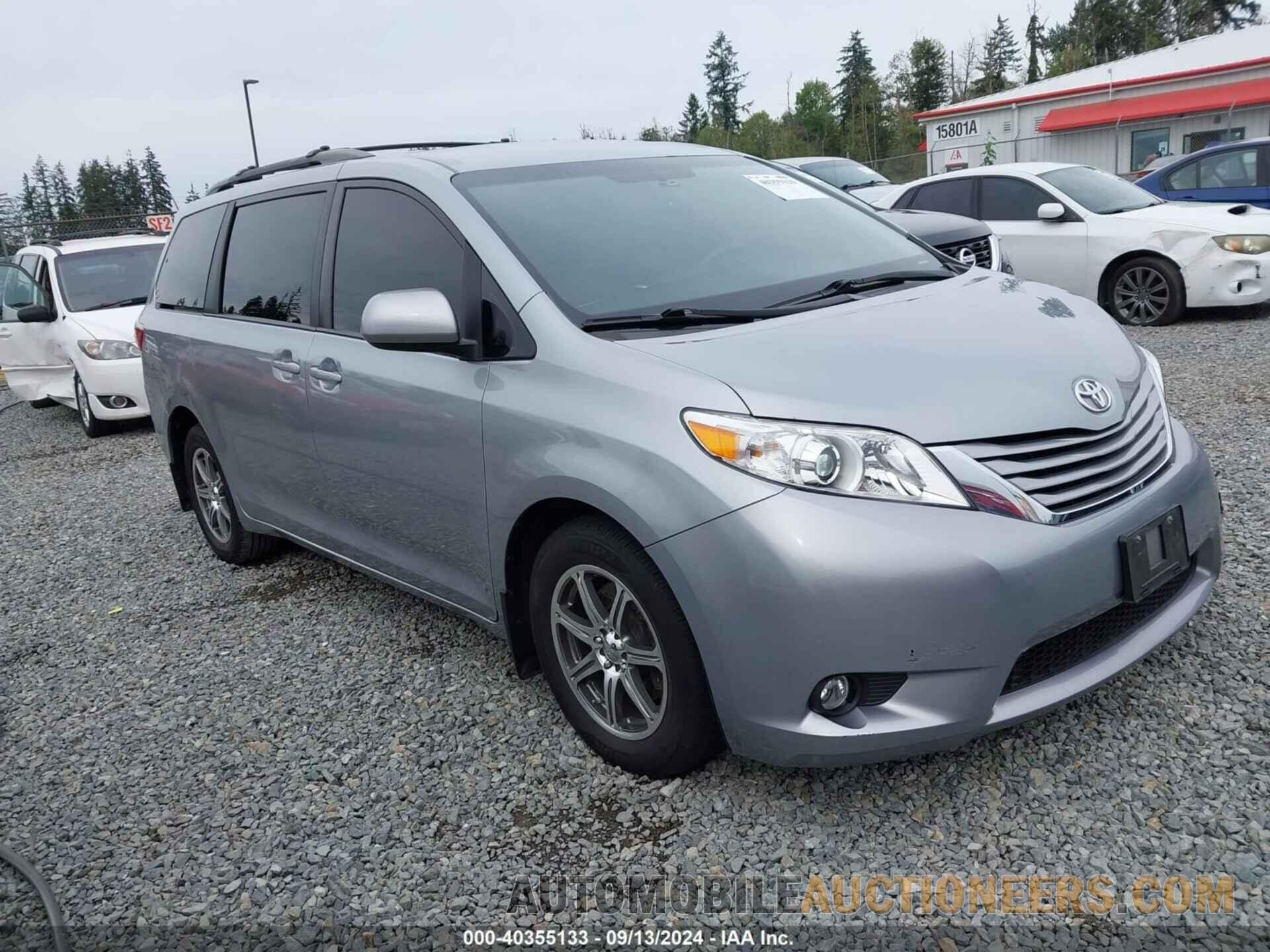 5TDYK3DC1GS695664 TOYOTA SIENNA 2016