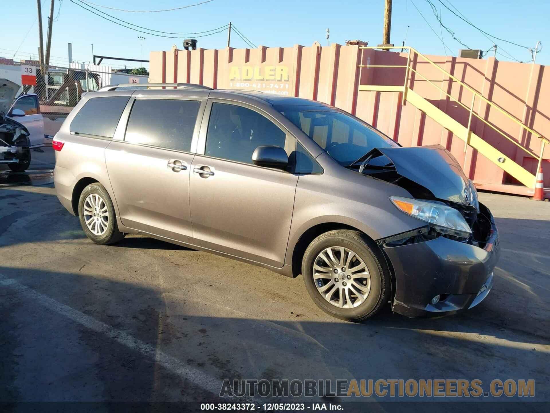 5TDYK3DC1GS697835 TOYOTA SIENNA 2016