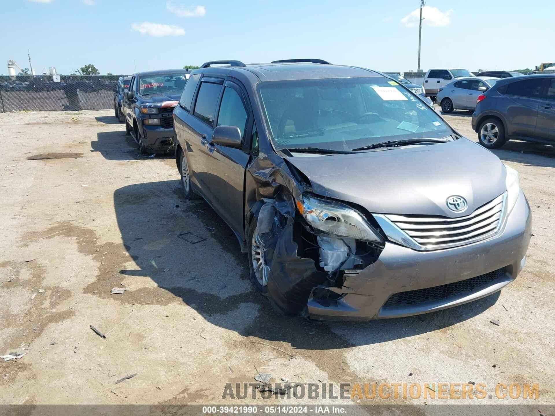 5TDYK3DC1GS708767 TOYOTA SIENNA 2016