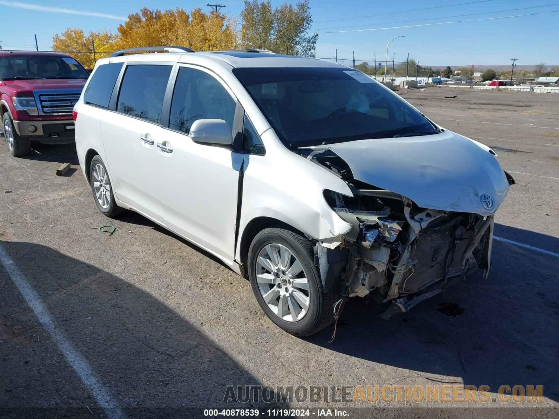 5TDYK3DC1GS728176 TOYOTA SIENNA 2016