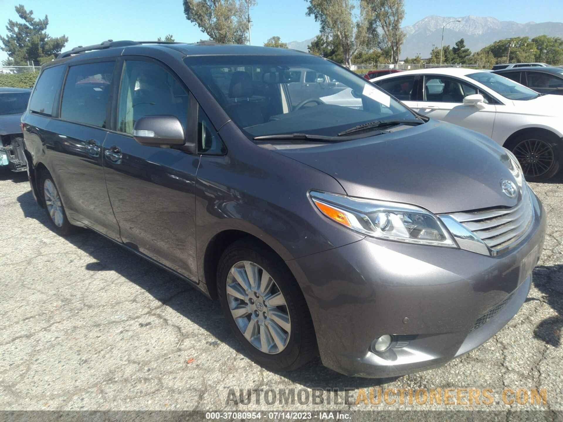 5TDYK3DC1GS742904 TOYOTA SIENNA 2016