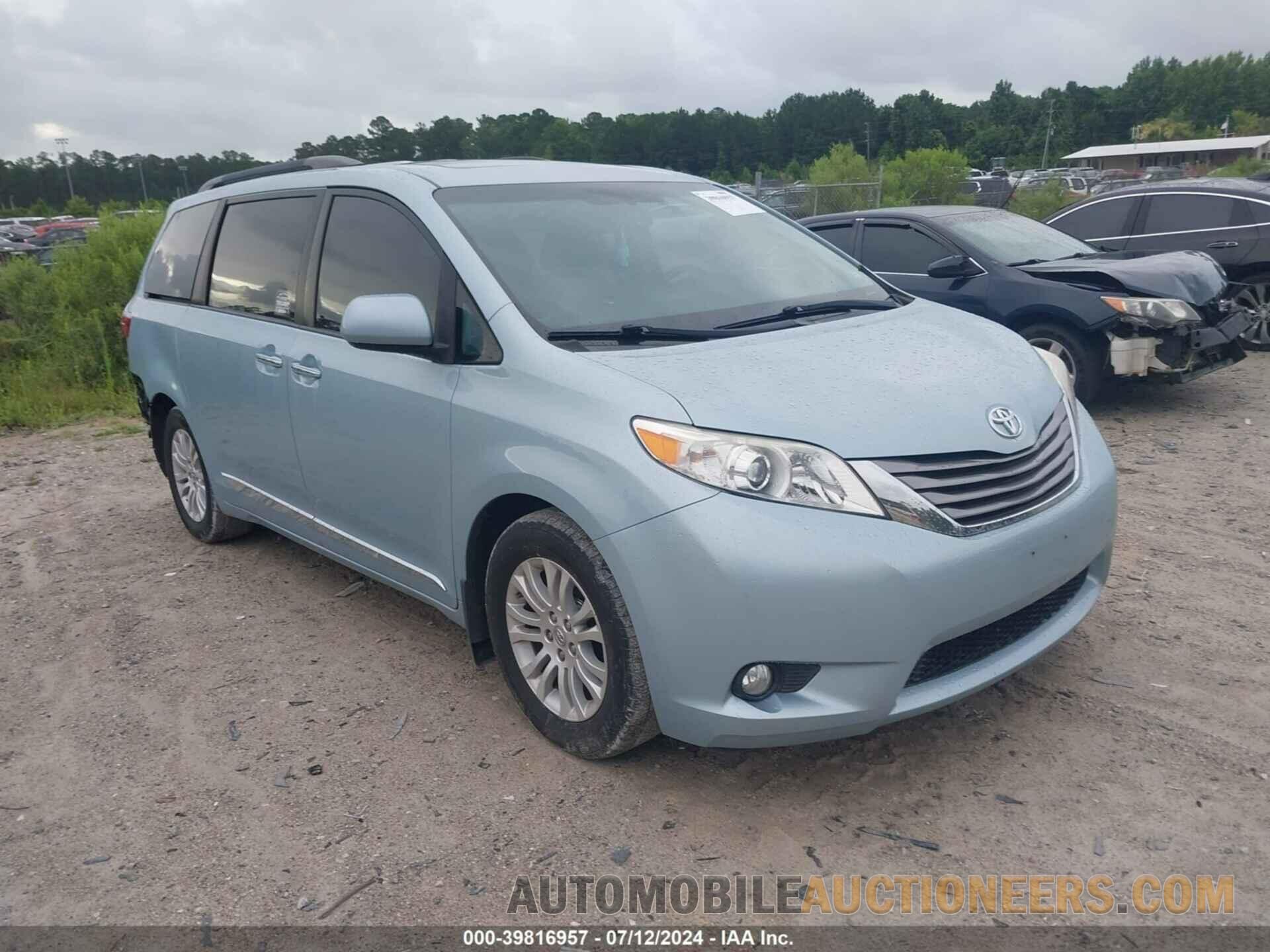 5TDYK3DC1GS750792 TOYOTA SIENNA 2016