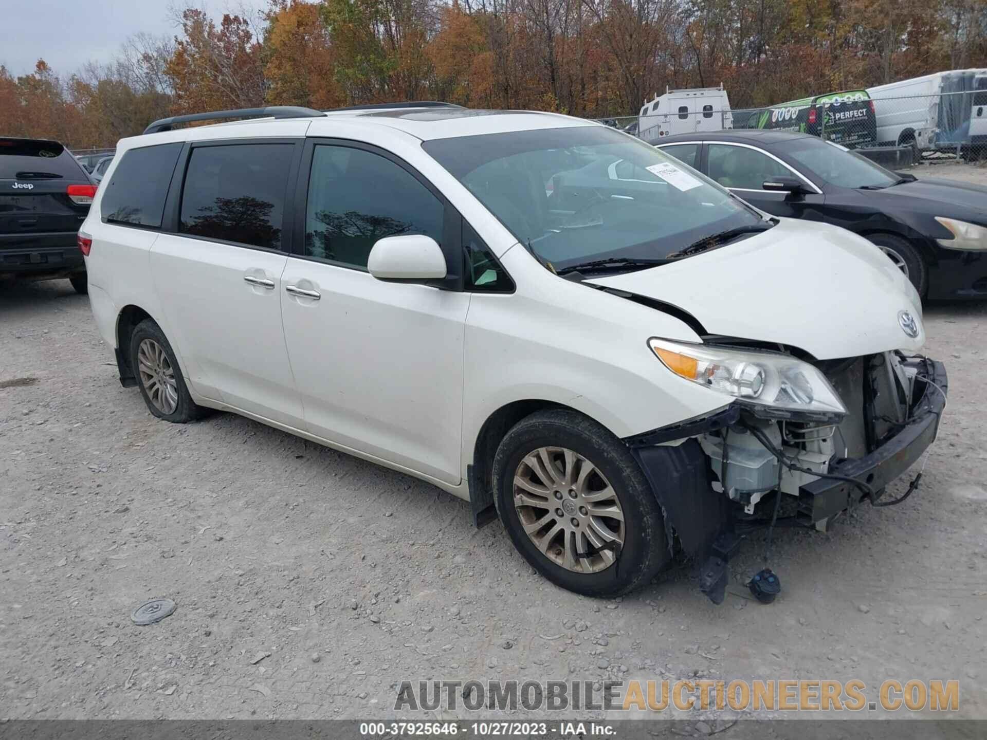 5TDYK3DC1GS759153 TOYOTA SIENNA 2016