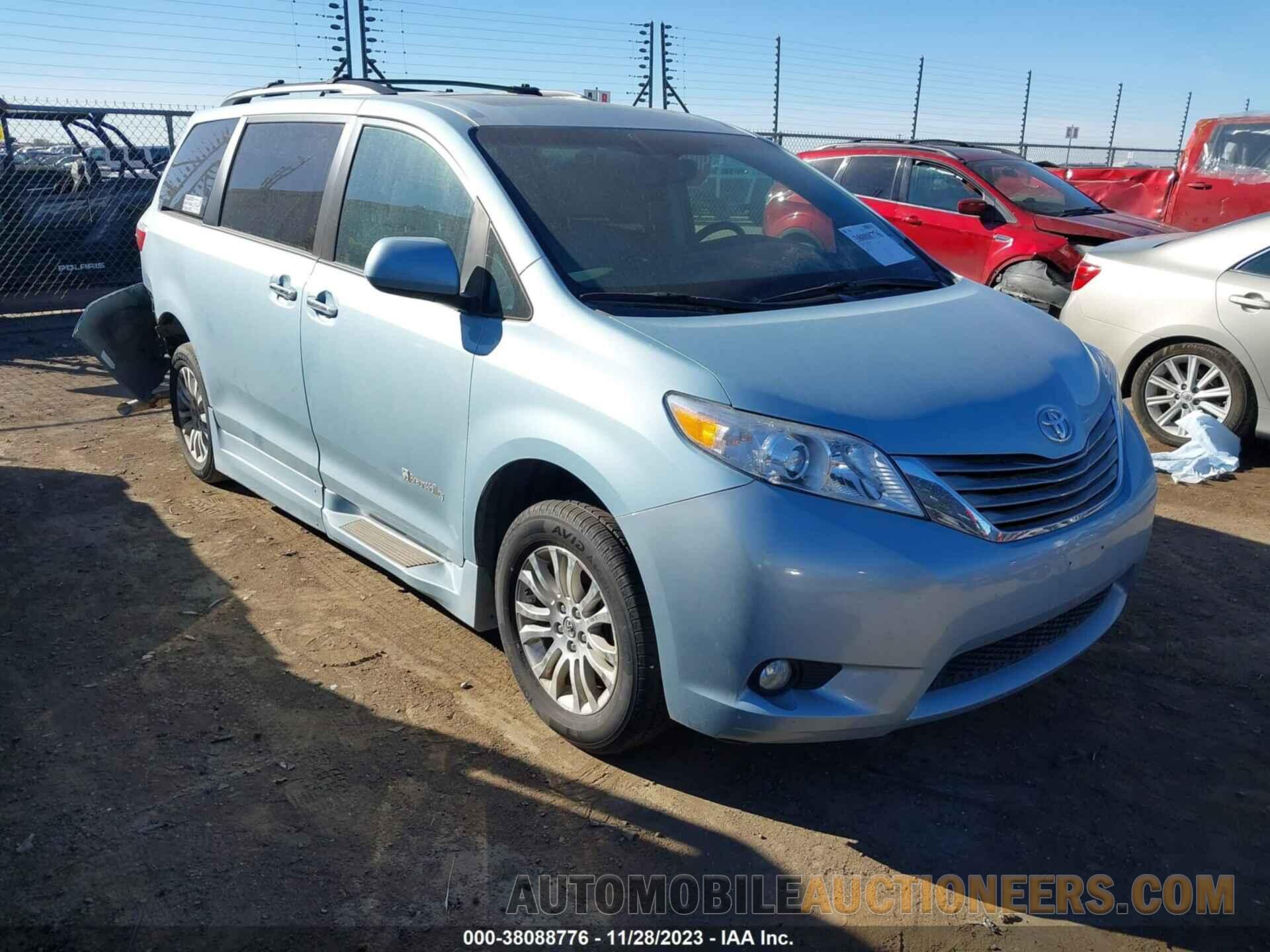 5TDYK3DC1GS760819 TOYOTA SIENNA 2016