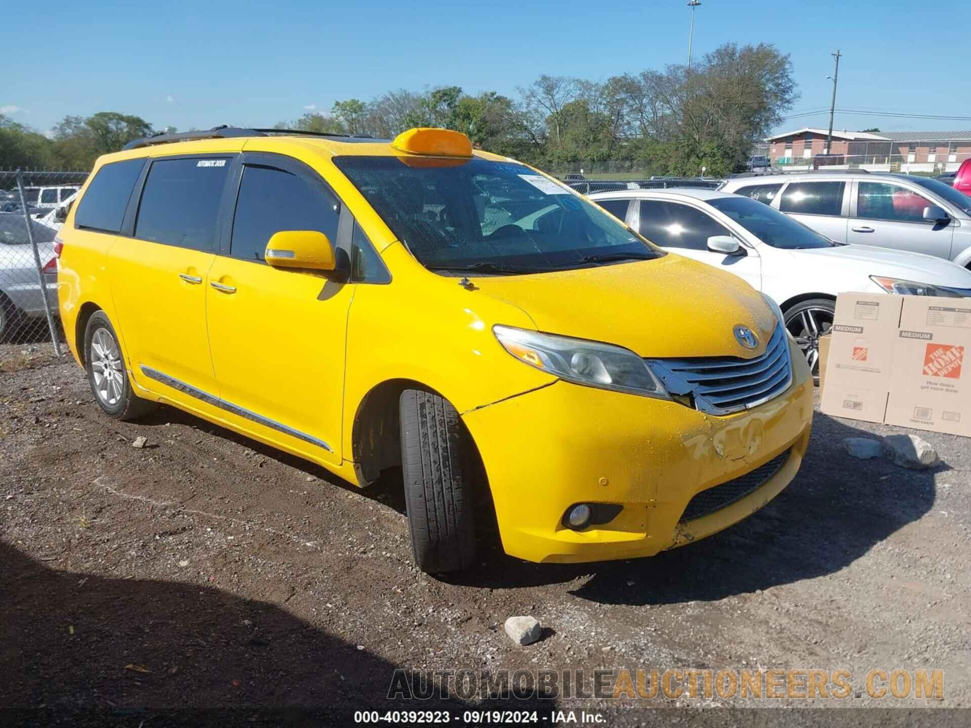 5TDYK3DC1GS763400 TOYOTA SIENNA 2016