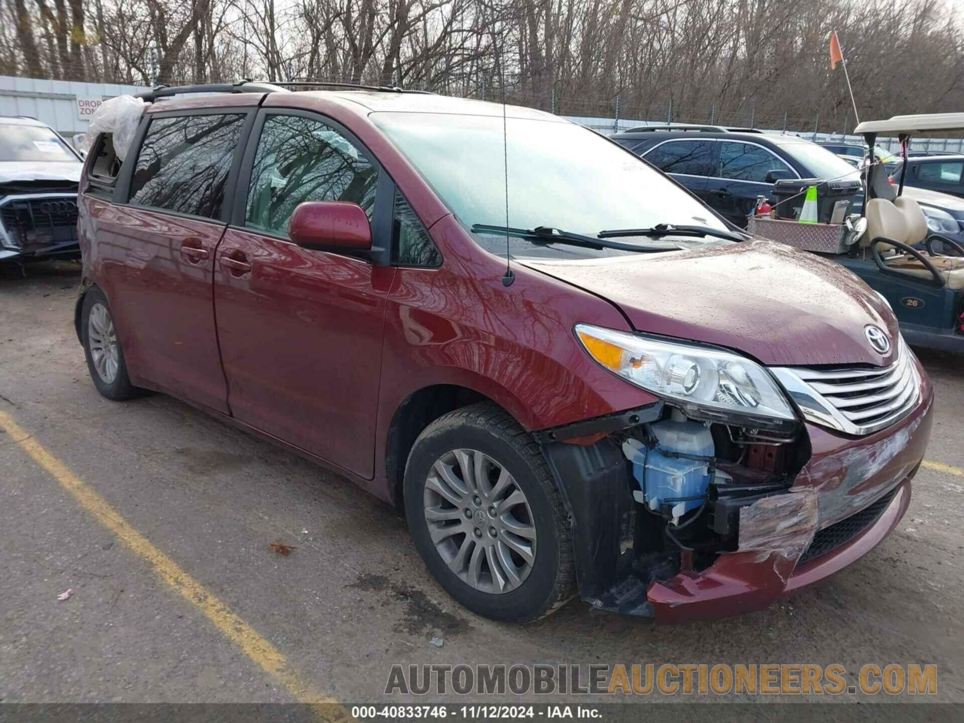 5TDYK3DC2DS282986 TOYOTA SIENNA 2013