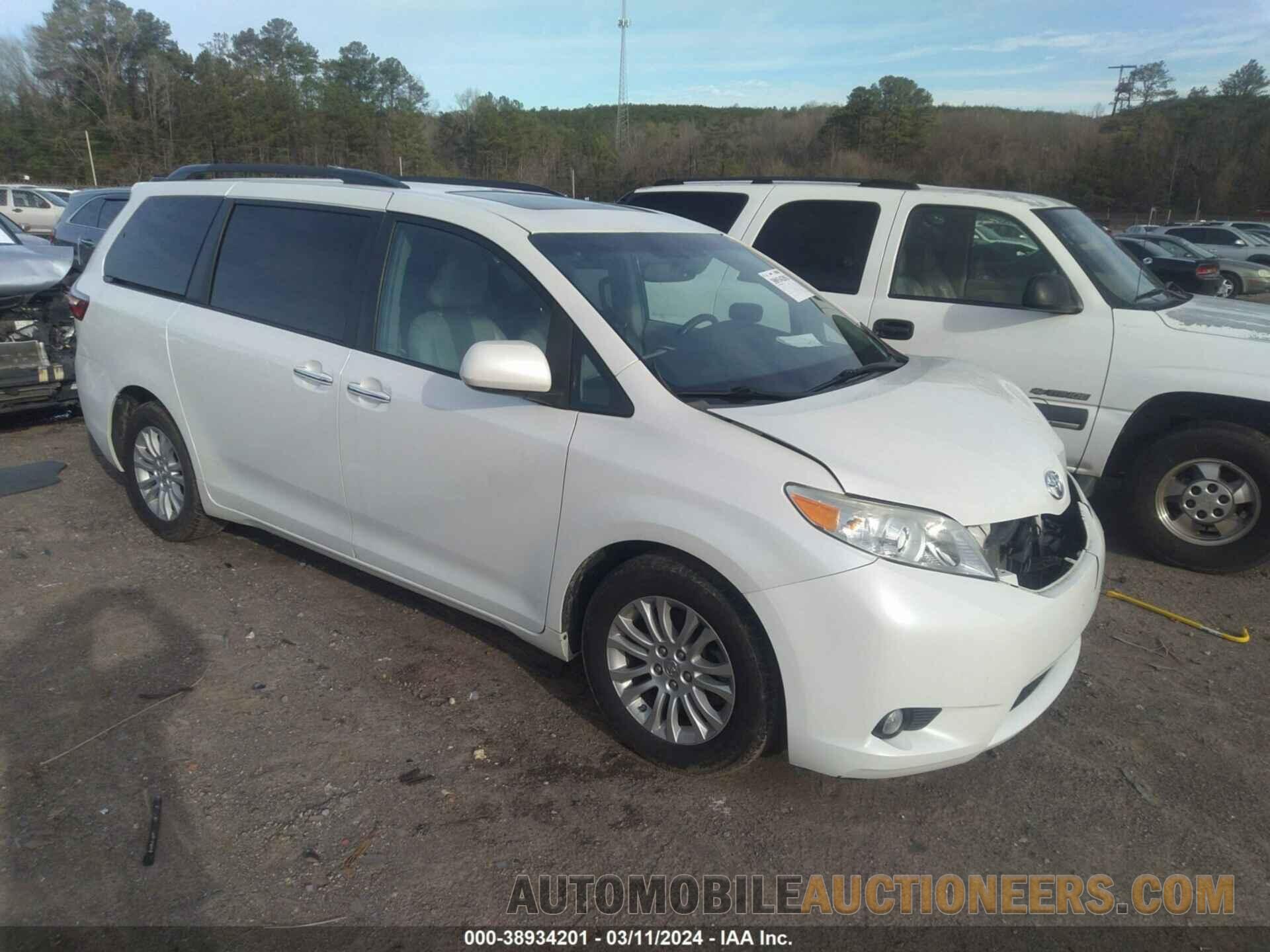 5TDYK3DC2FS544184 TOYOTA SIENNA 2015