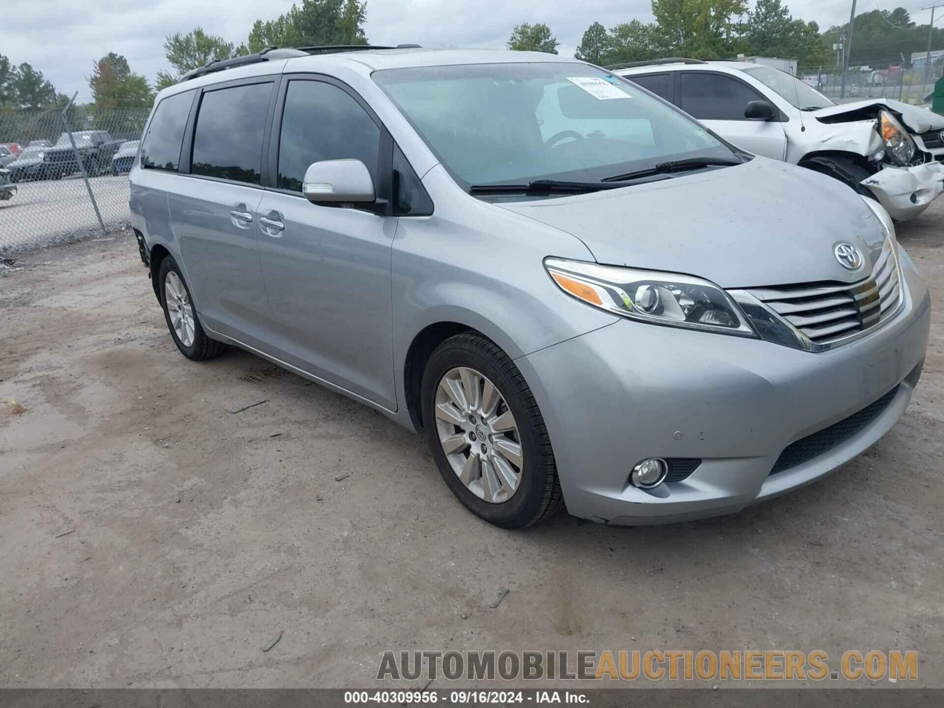 5TDYK3DC2FS583843 TOYOTA SIENNA 2015