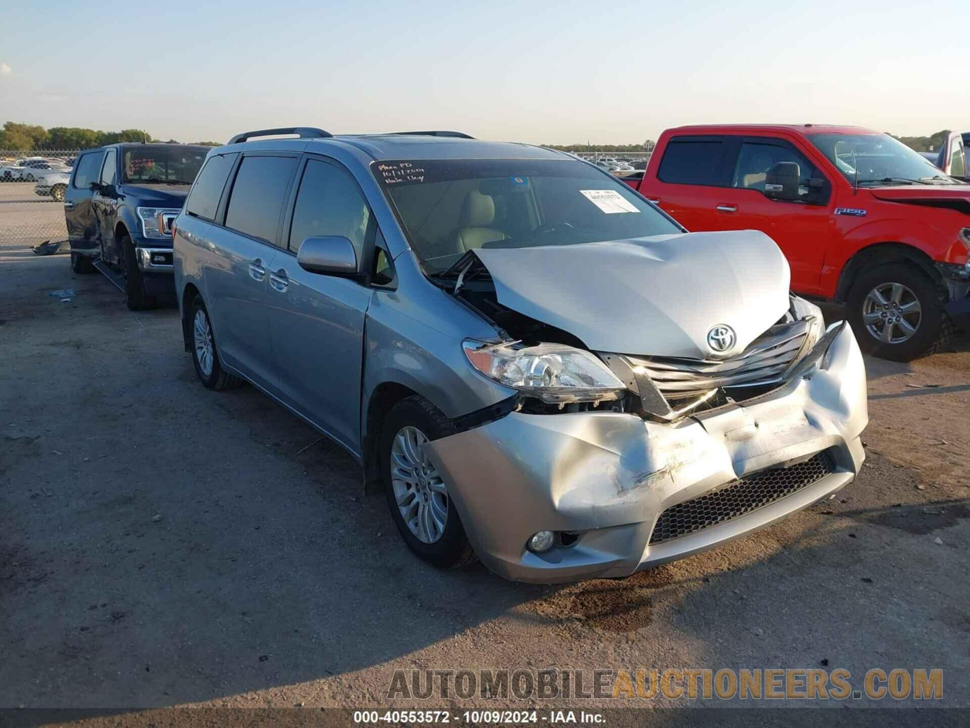 5TDYK3DC2FS601340 TOYOTA SIENNA 2015