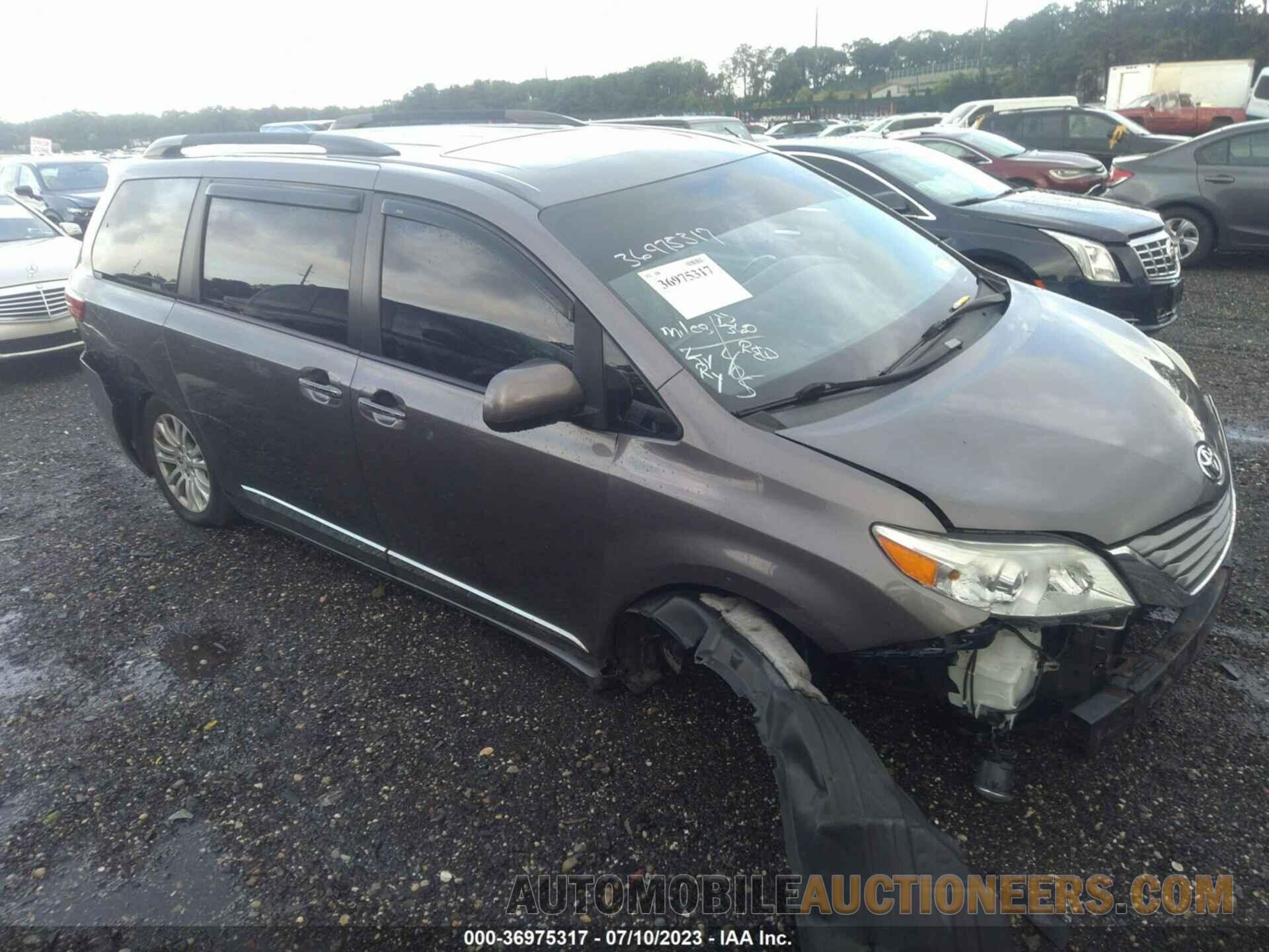 5TDYK3DC2FS614833 TOYOTA SIENNA 2015