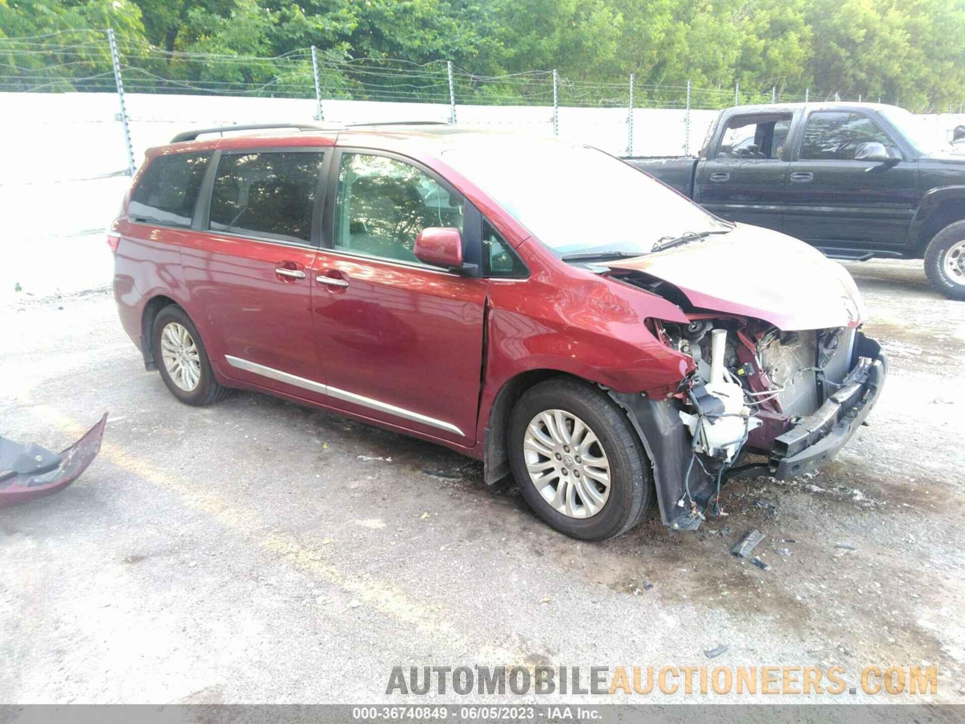 5TDYK3DC2FS637562 TOYOTA SIENNA 2015