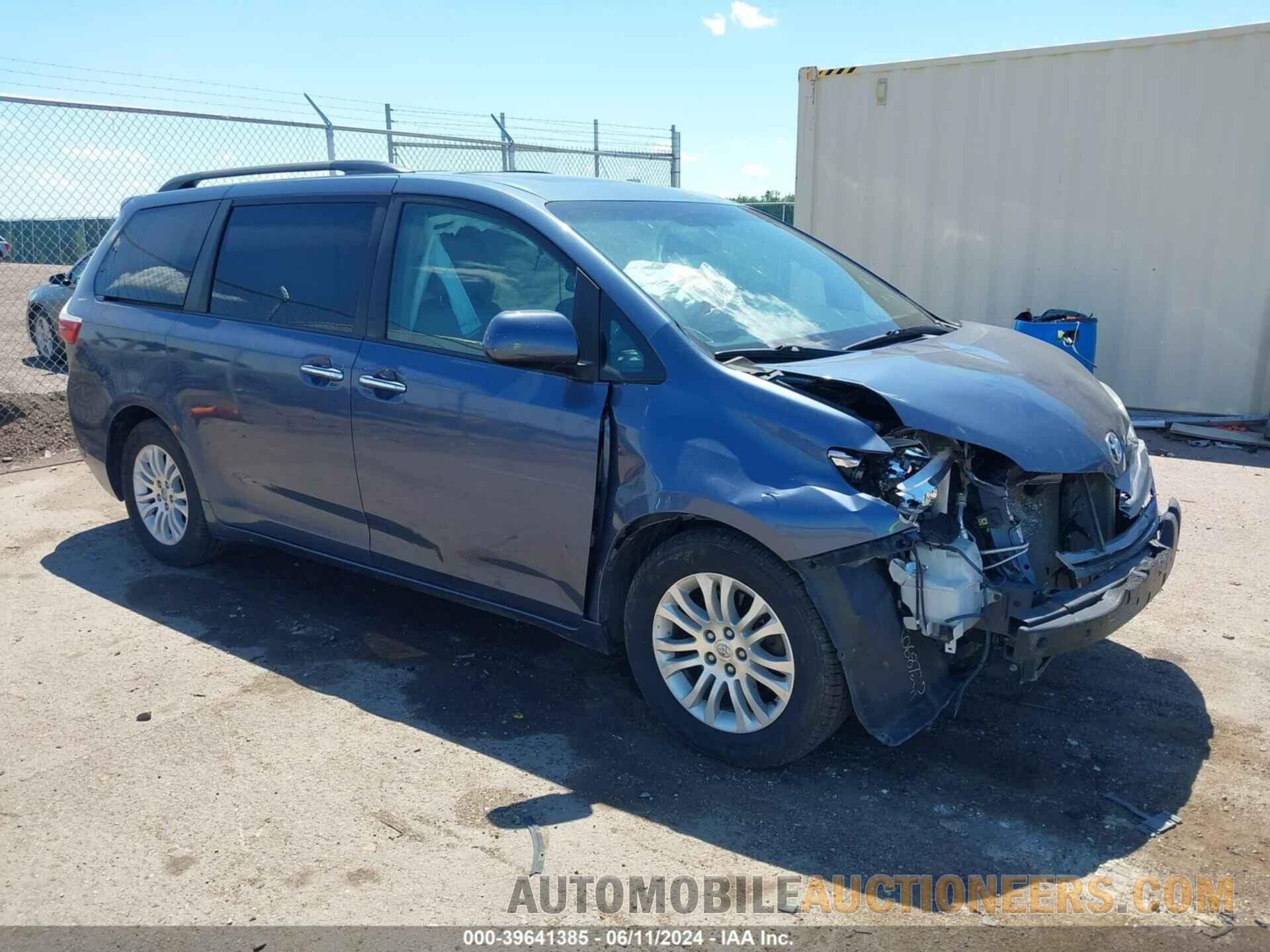 5TDYK3DC2FS641322 TOYOTA SIENNA 2015