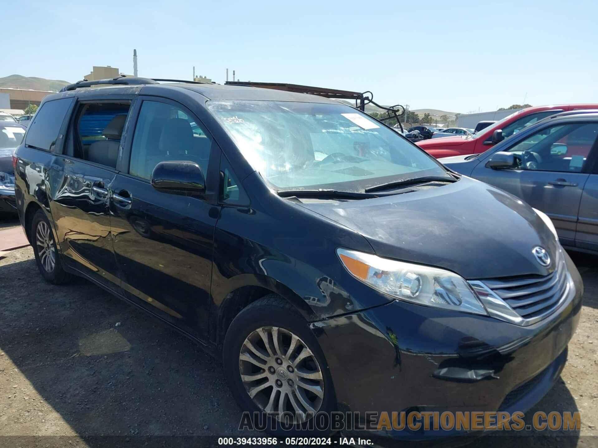 5TDYK3DC2FS648402 TOYOTA SIENNA 2015