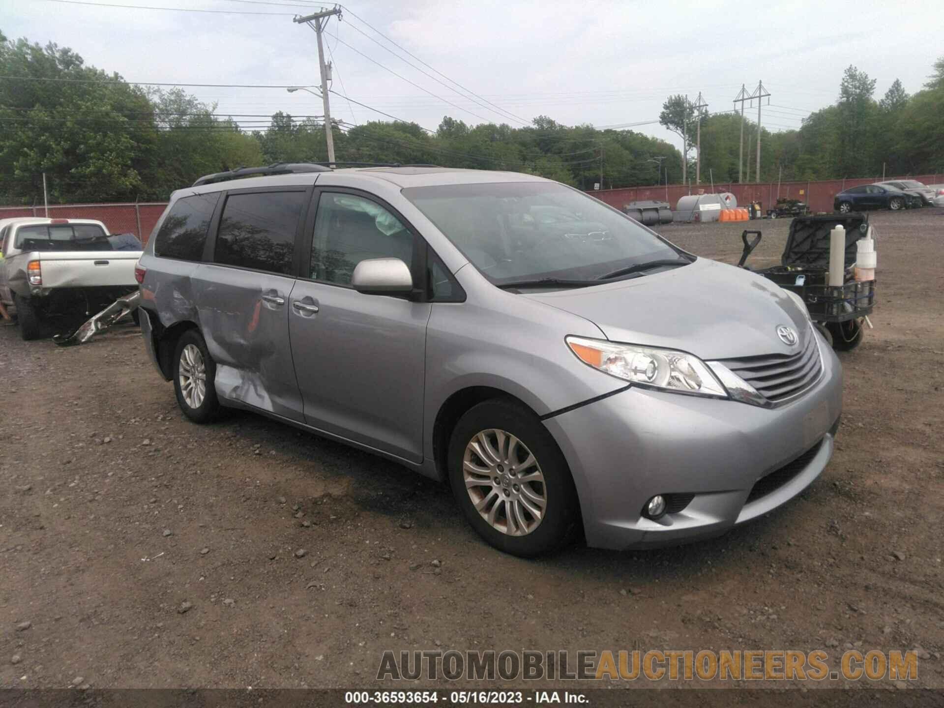 5TDYK3DC2FS657276 TOYOTA SIENNA 2015