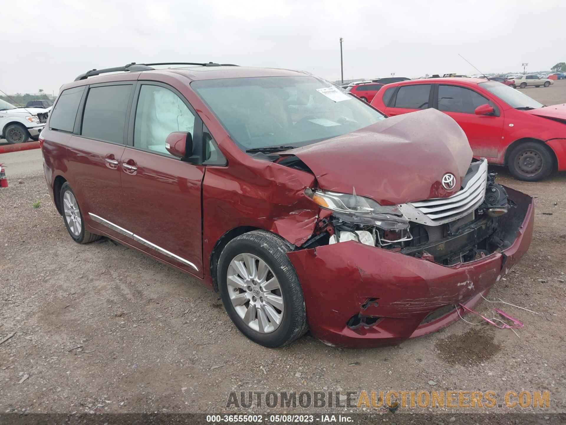 5TDYK3DC2FS676717 TOYOTA SIENNA 2015