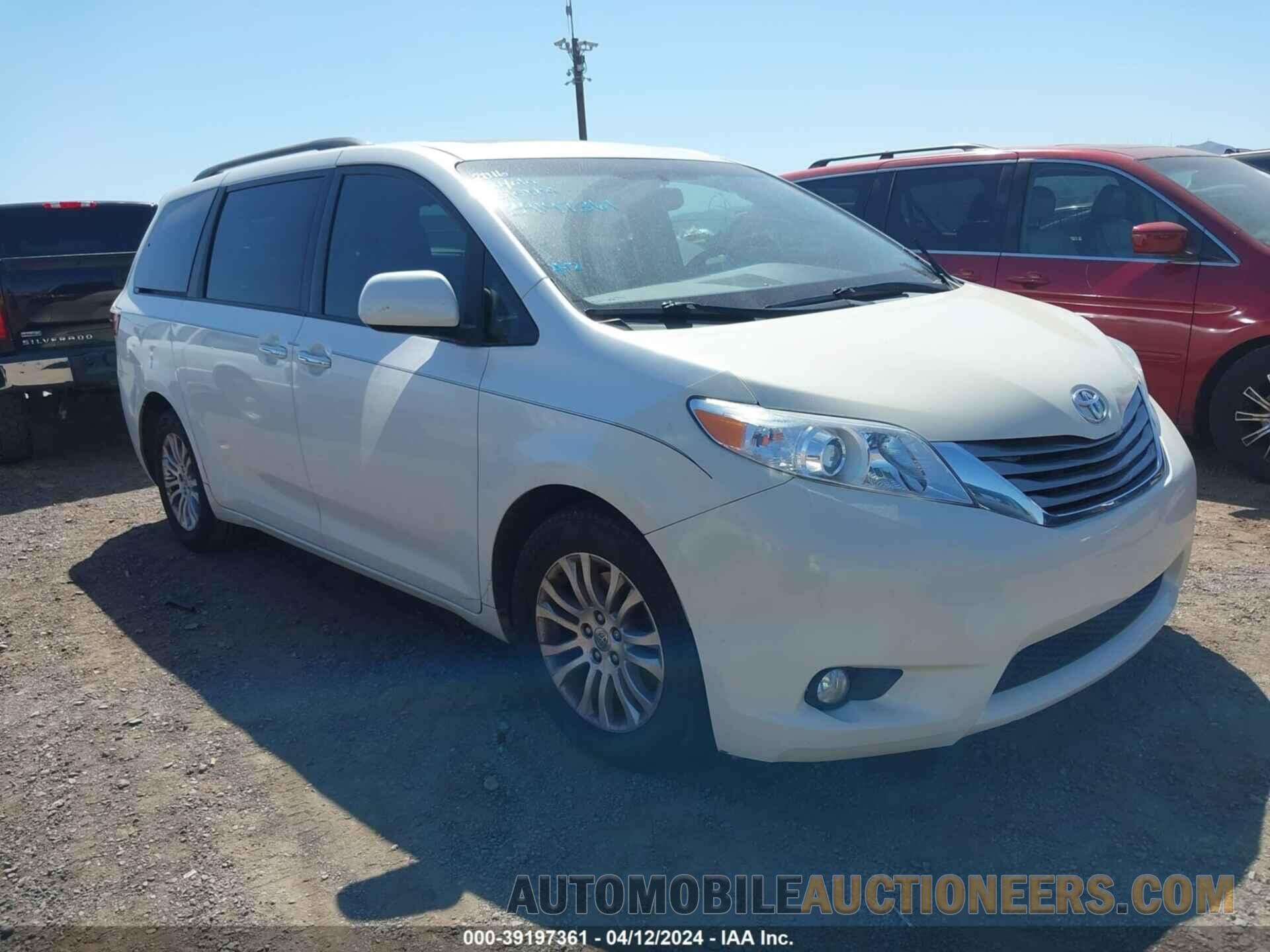 5TDYK3DC2GS702282 TOYOTA SIENNA 2016