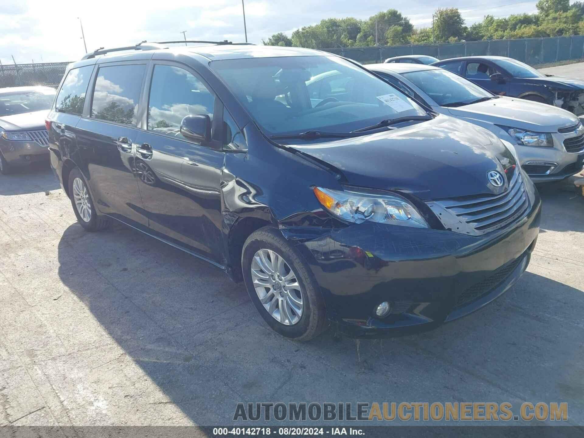 5TDYK3DC2GS718157 TOYOTA SIENNA 2016