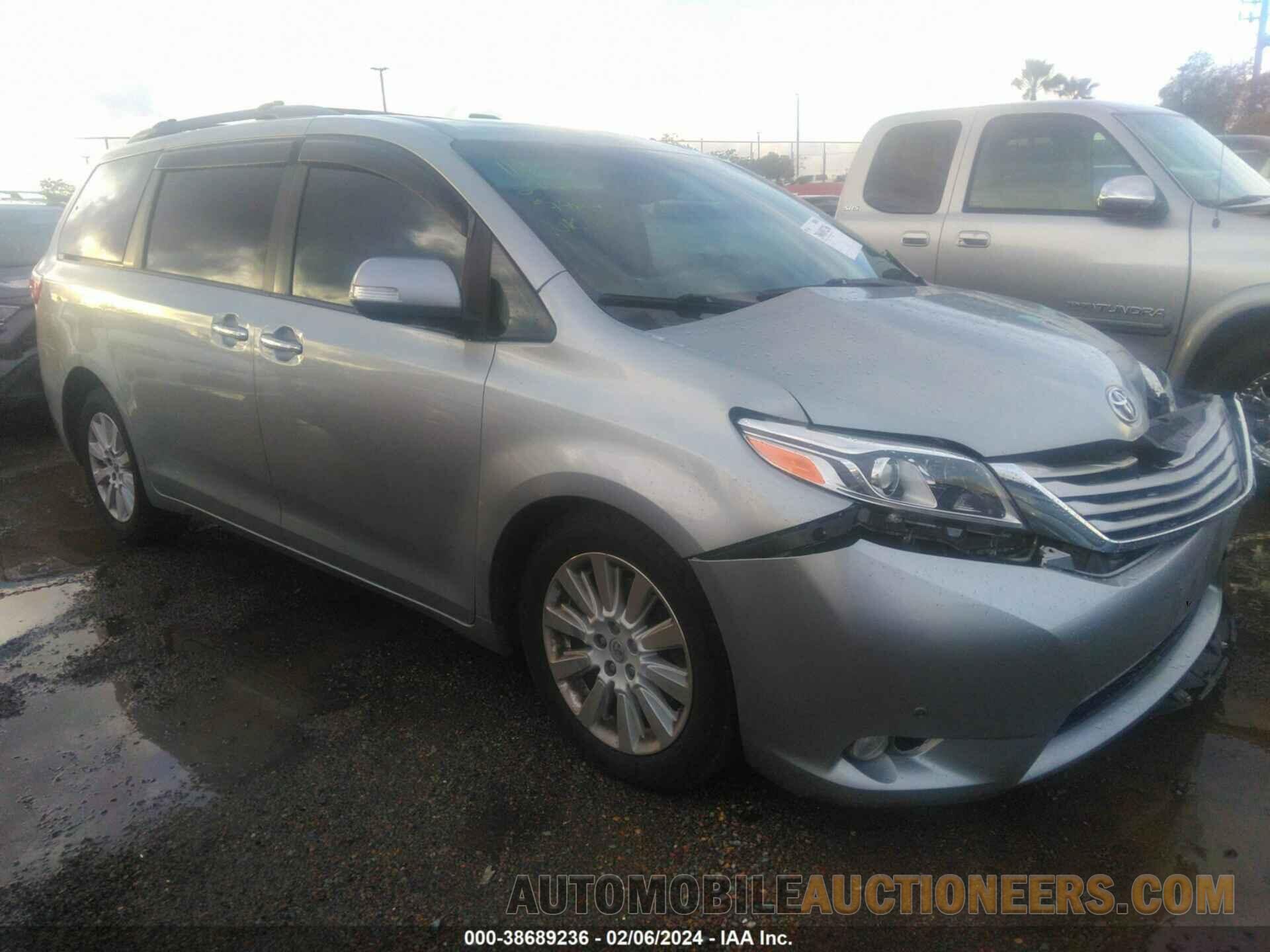 5TDYK3DC2GS727487 TOYOTA SIENNA 2016