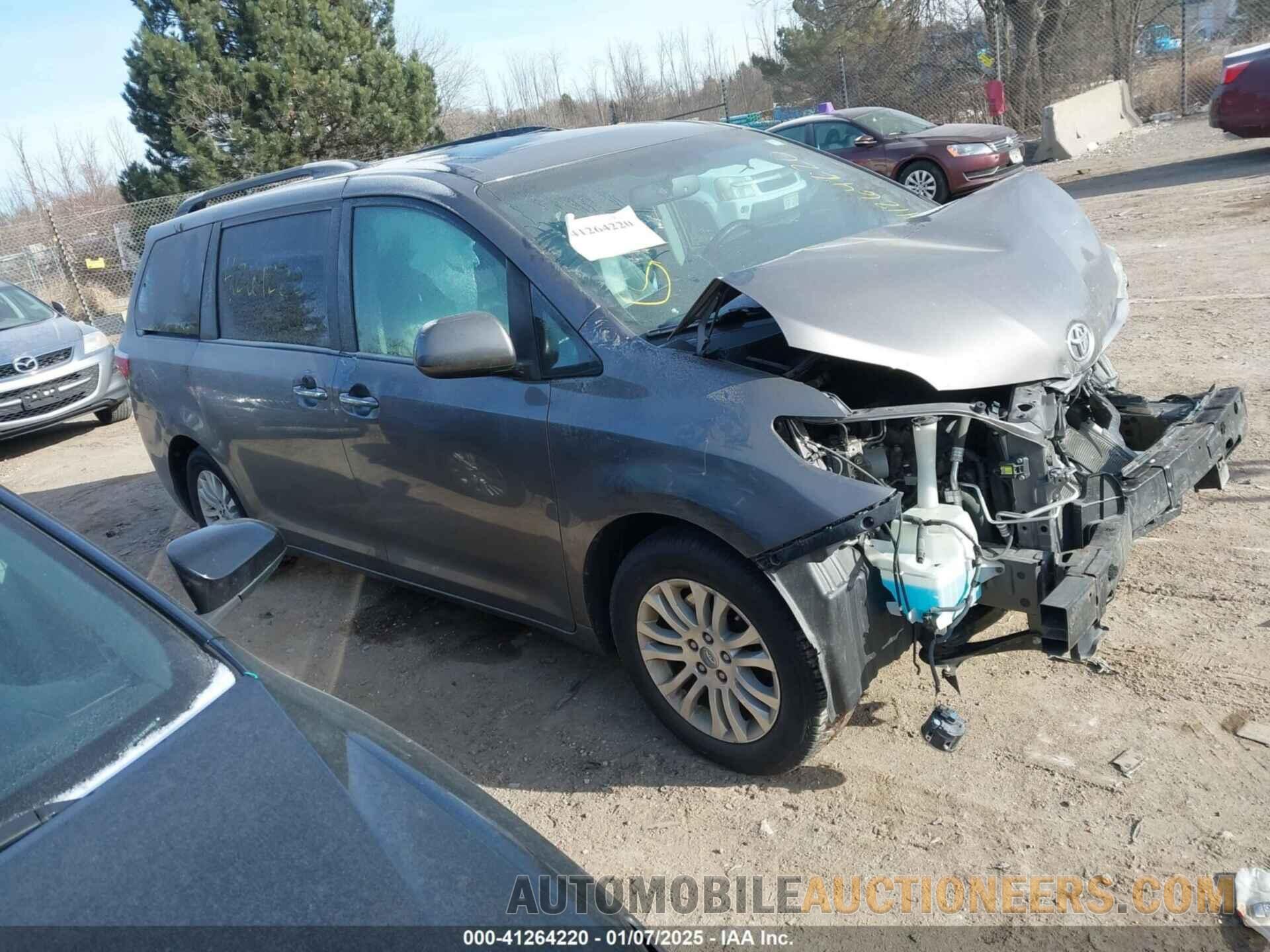 5TDYK3DC2GS731121 TOYOTA SIENNA 2016