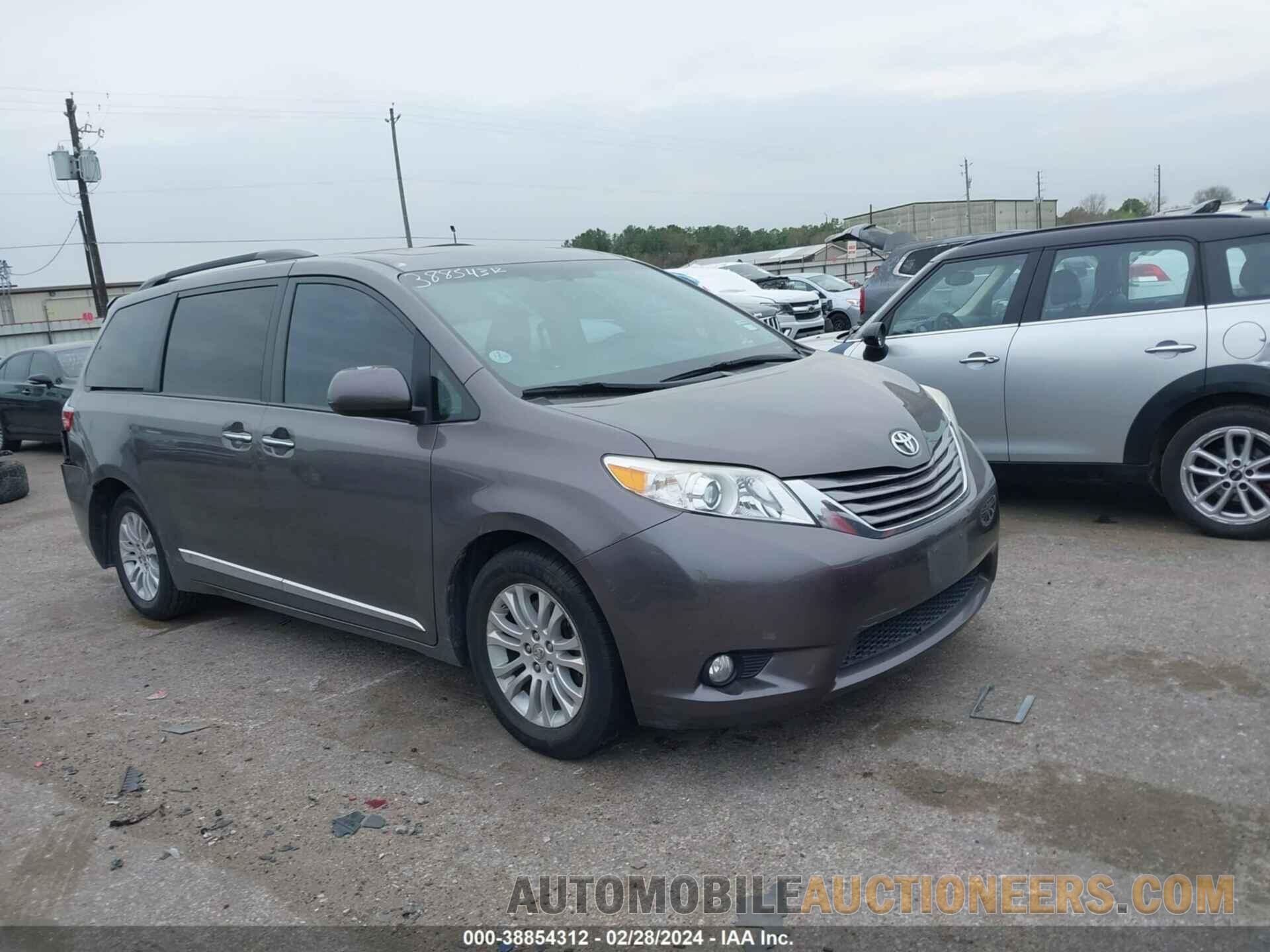 5TDYK3DC2GS732494 TOYOTA SIENNA 2016