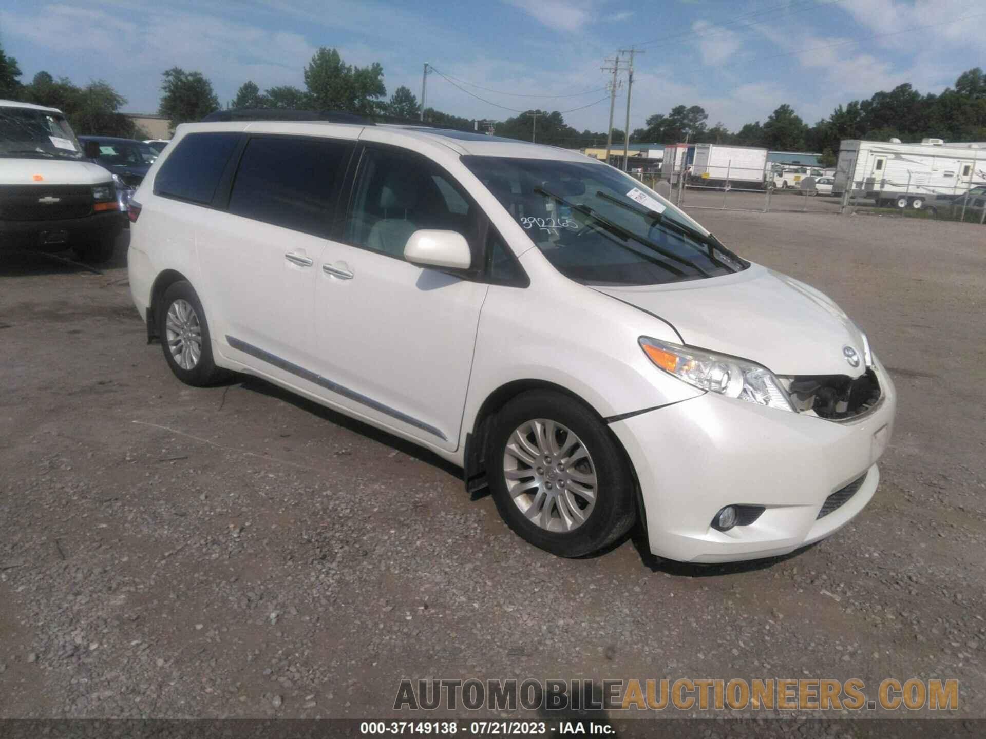 5TDYK3DC2GS737727 TOYOTA SIENNA 2016