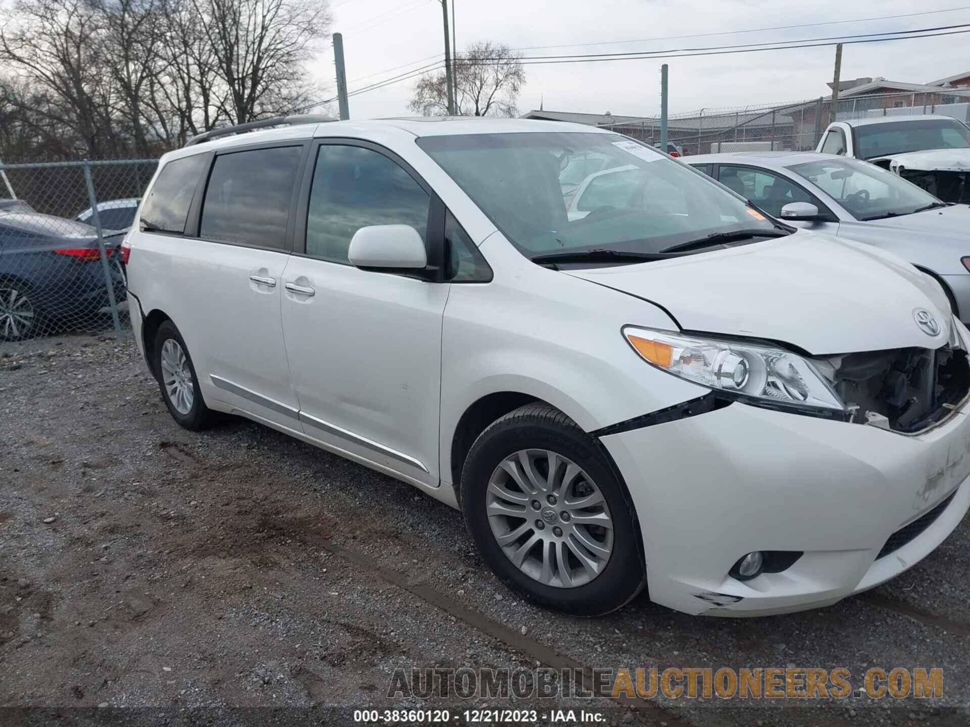 5TDYK3DC2GS742748 TOYOTA SIENNA 2016