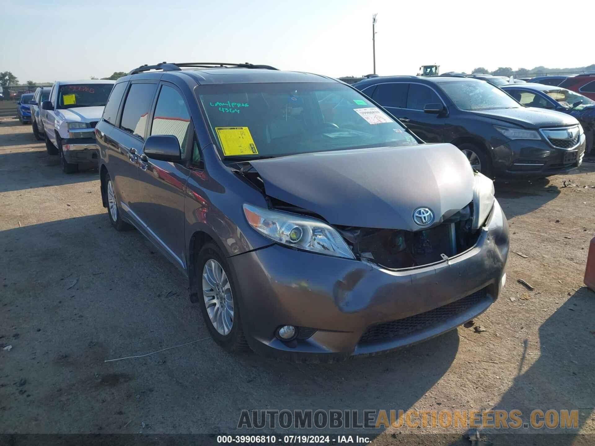 5TDYK3DC2GS742975 TOYOTA SIENNA 2016