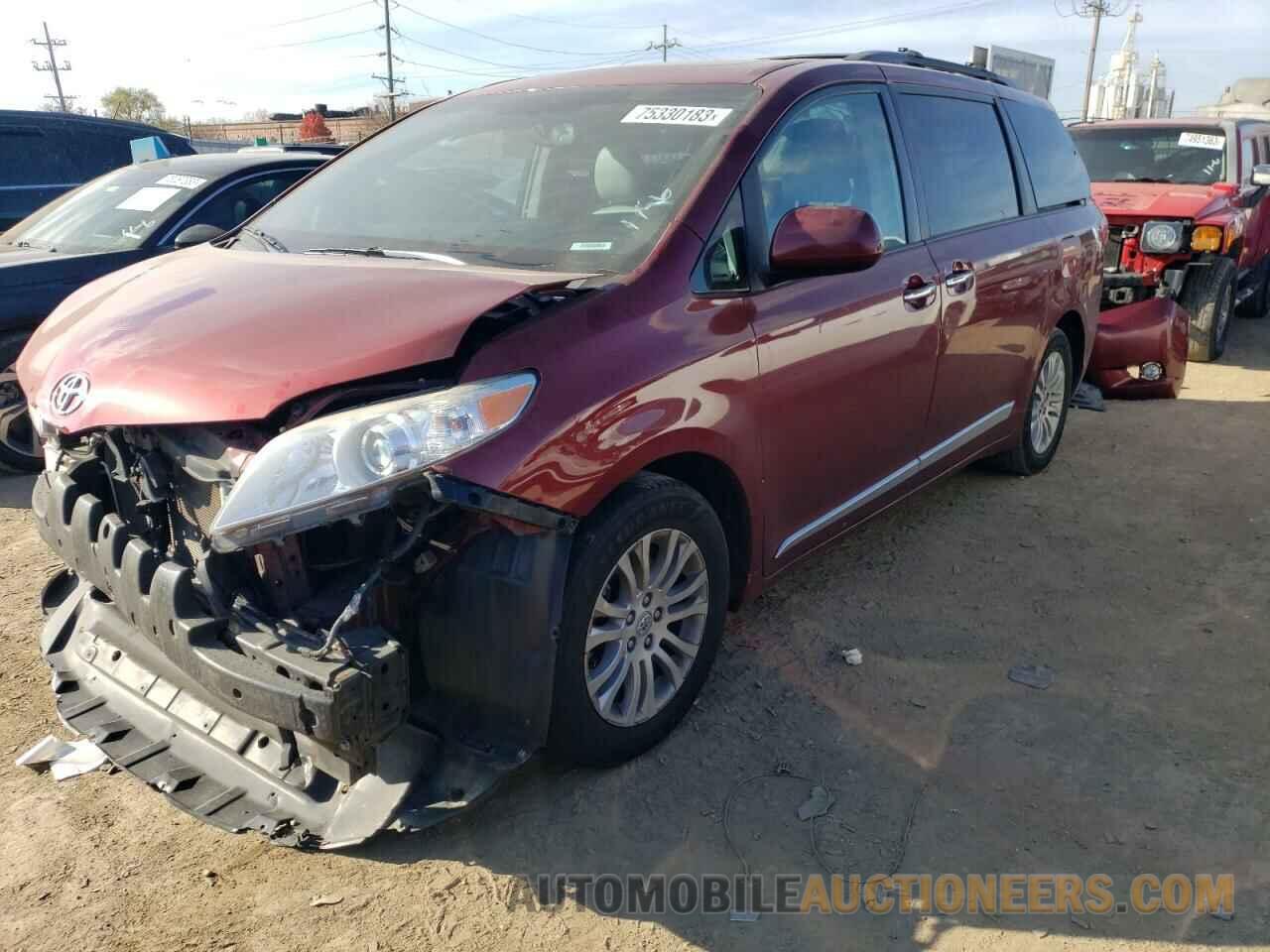 5TDYK3DC2GS758450 TOYOTA SIENNA 2016