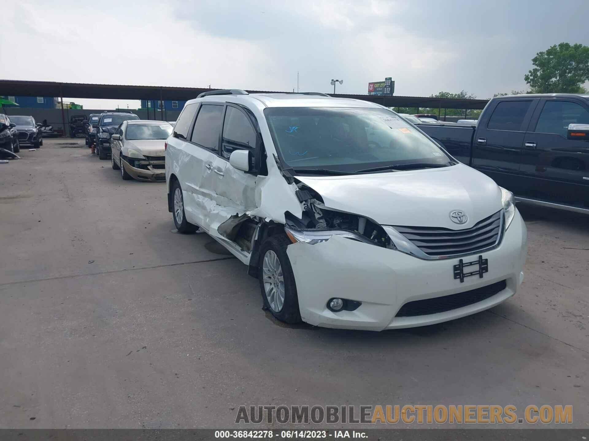 5TDYK3DC2GS759050 TOYOTA SIENNA 2016