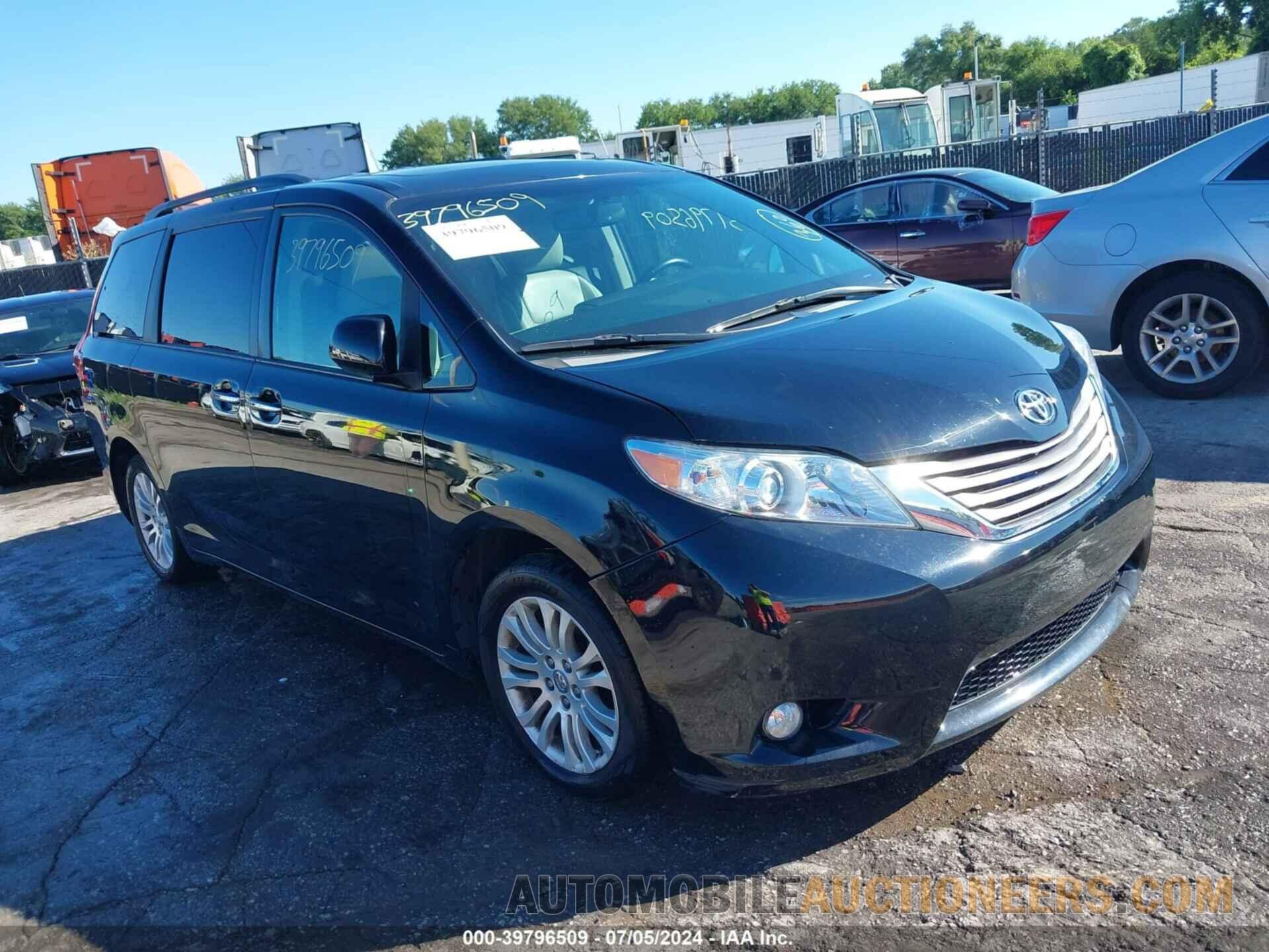 5TDYK3DC2GS761073 TOYOTA SIENNA 2016