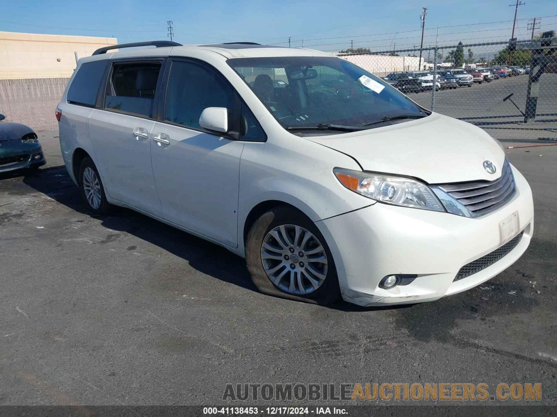 5TDYK3DC2GS761574 TOYOTA SIENNA 2016