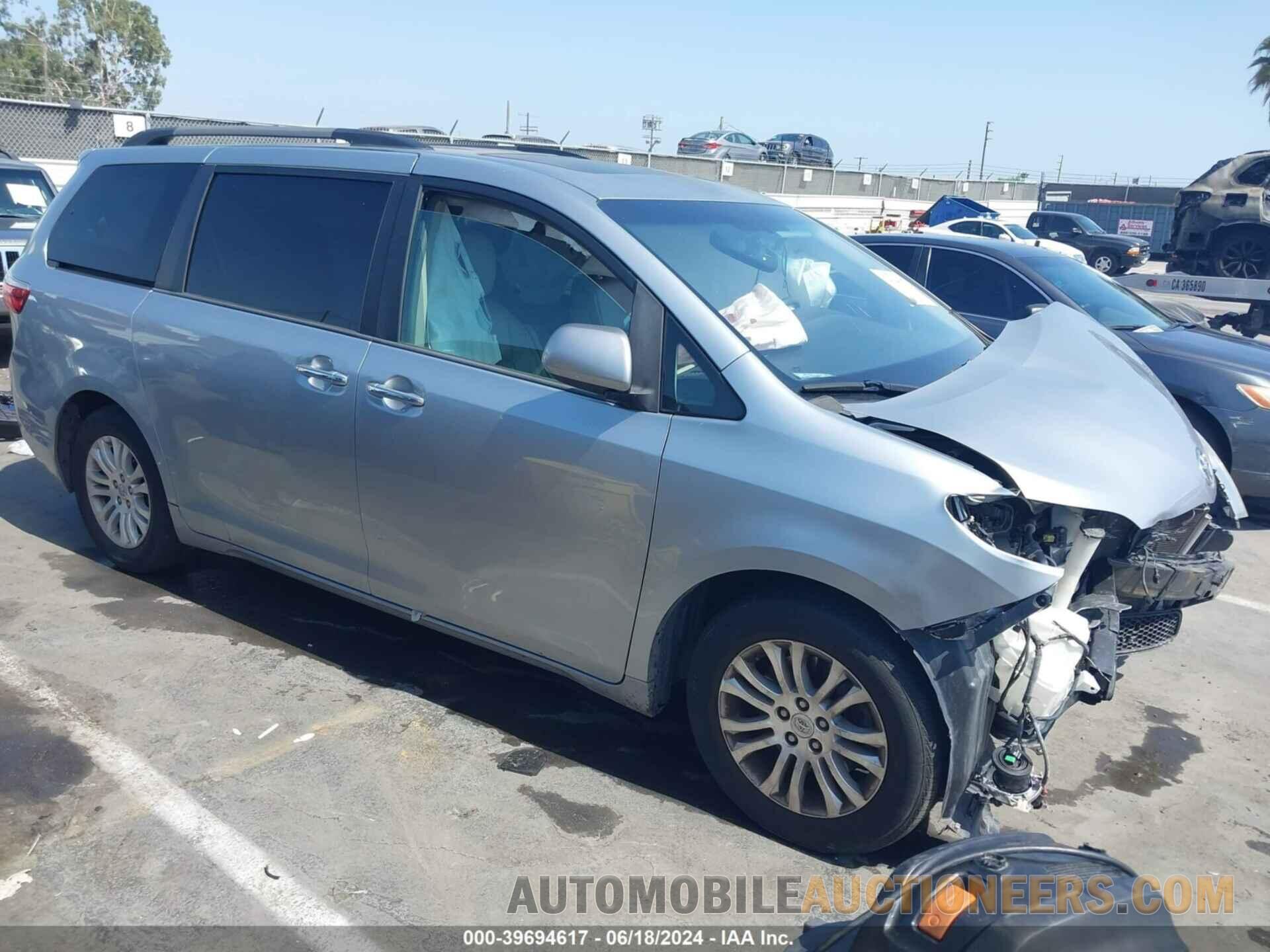 5TDYK3DC2GS765687 TOYOTA SIENNA 2016