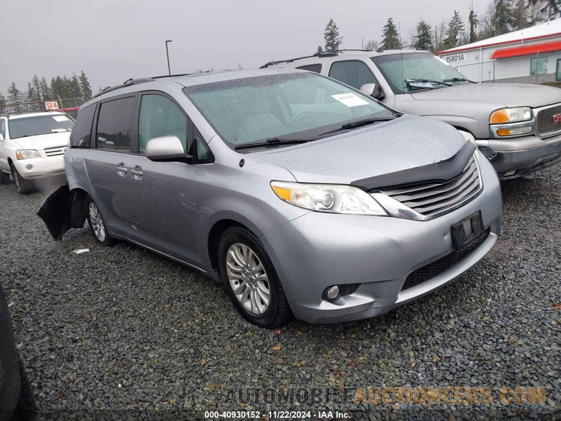 5TDYK3DC3BS116425 TOYOTA SIENNA 2011