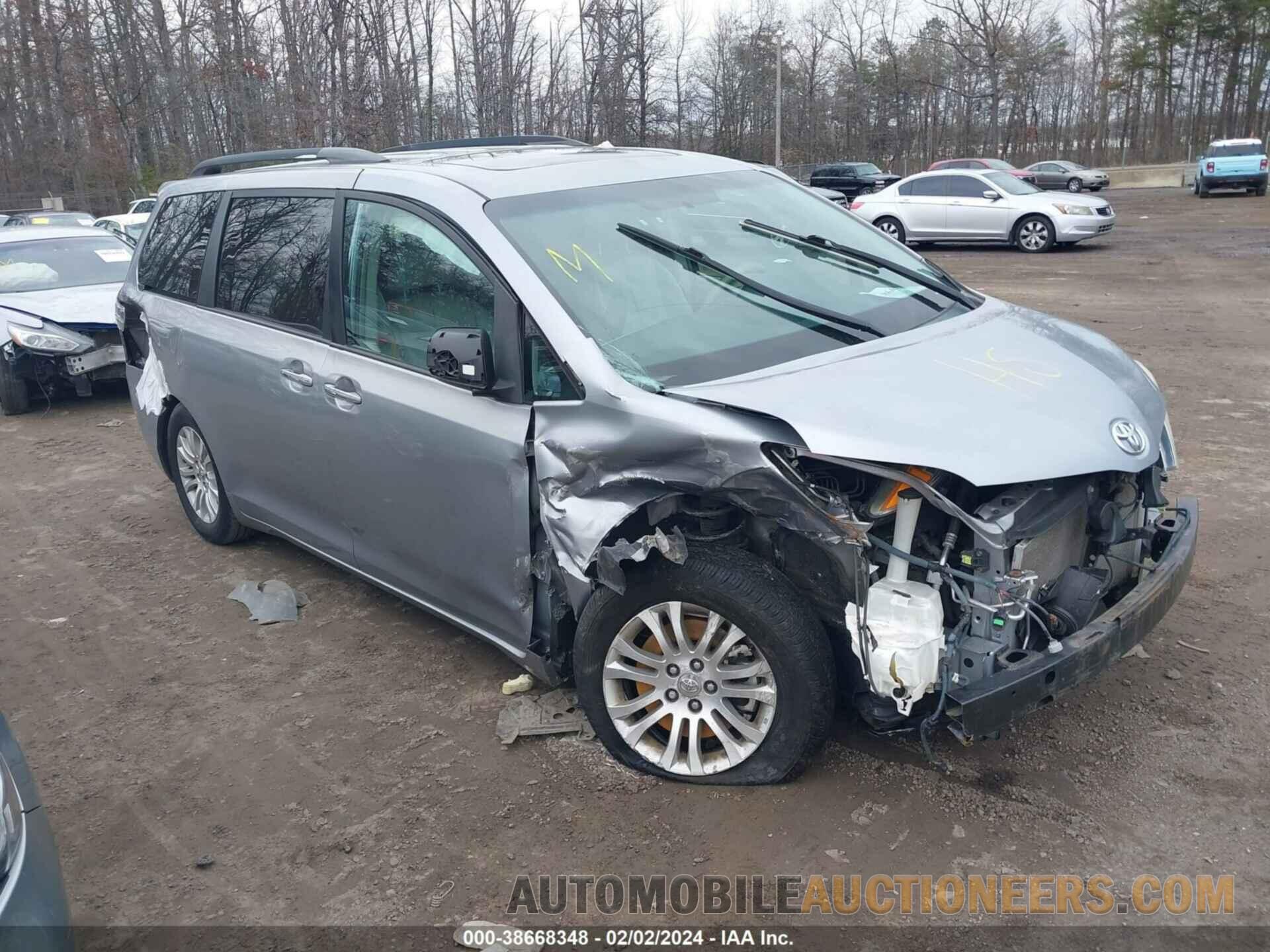 5TDYK3DC3CS193765 TOYOTA SIENNA 2012