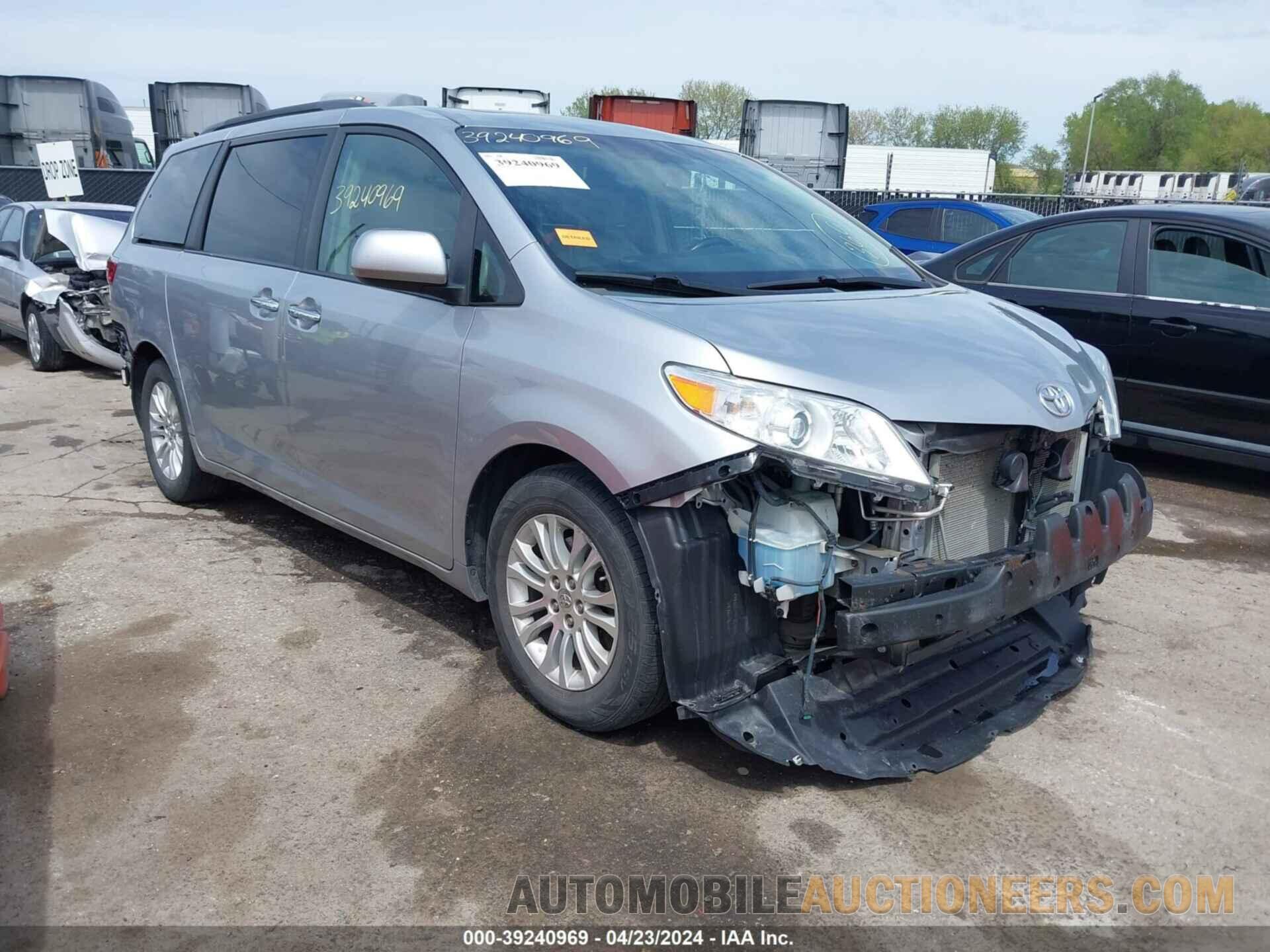 5TDYK3DC3FS552231 TOYOTA SIENNA 2015