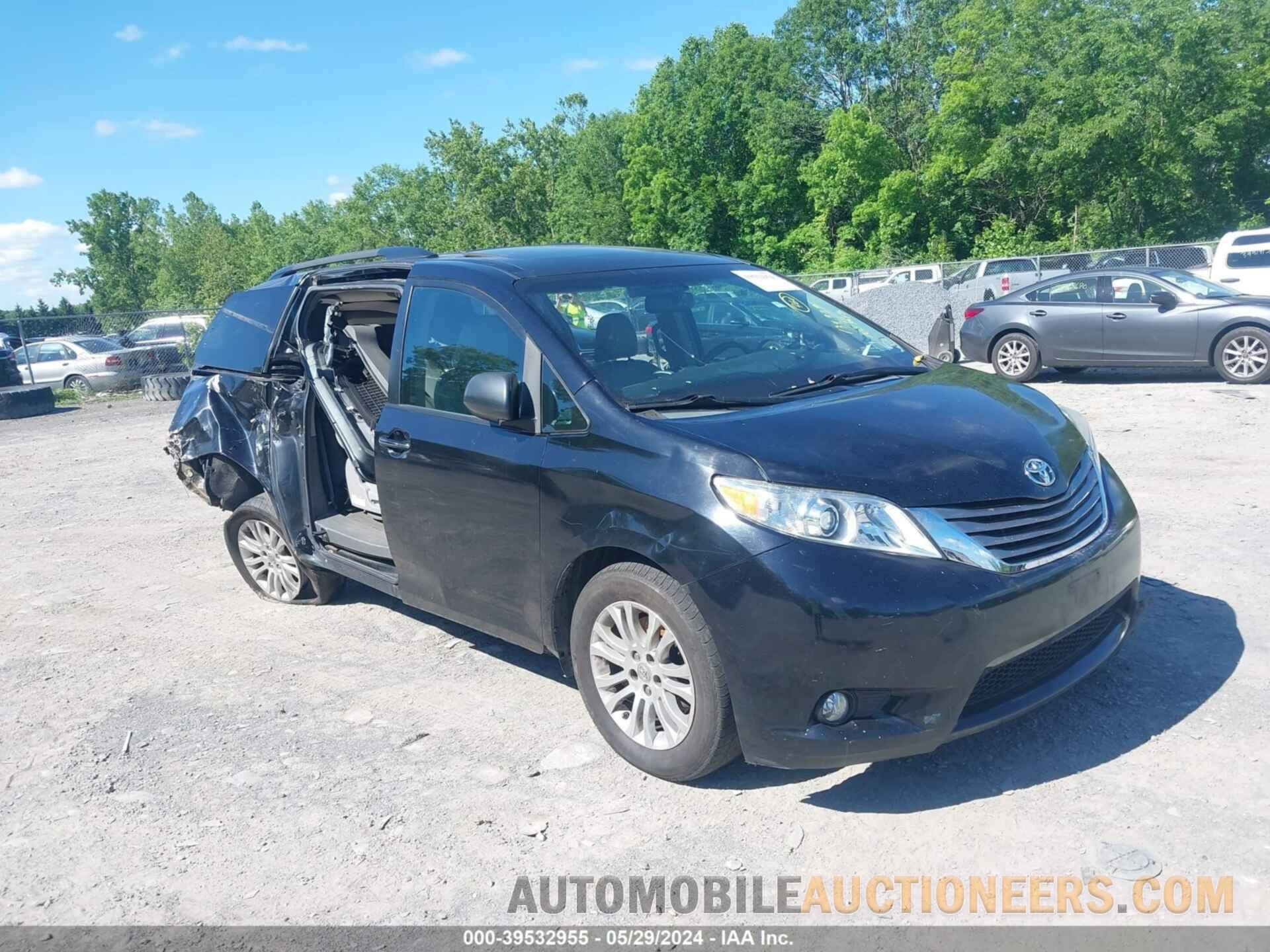 5TDYK3DC3FS616574 TOYOTA SIENNA 2015