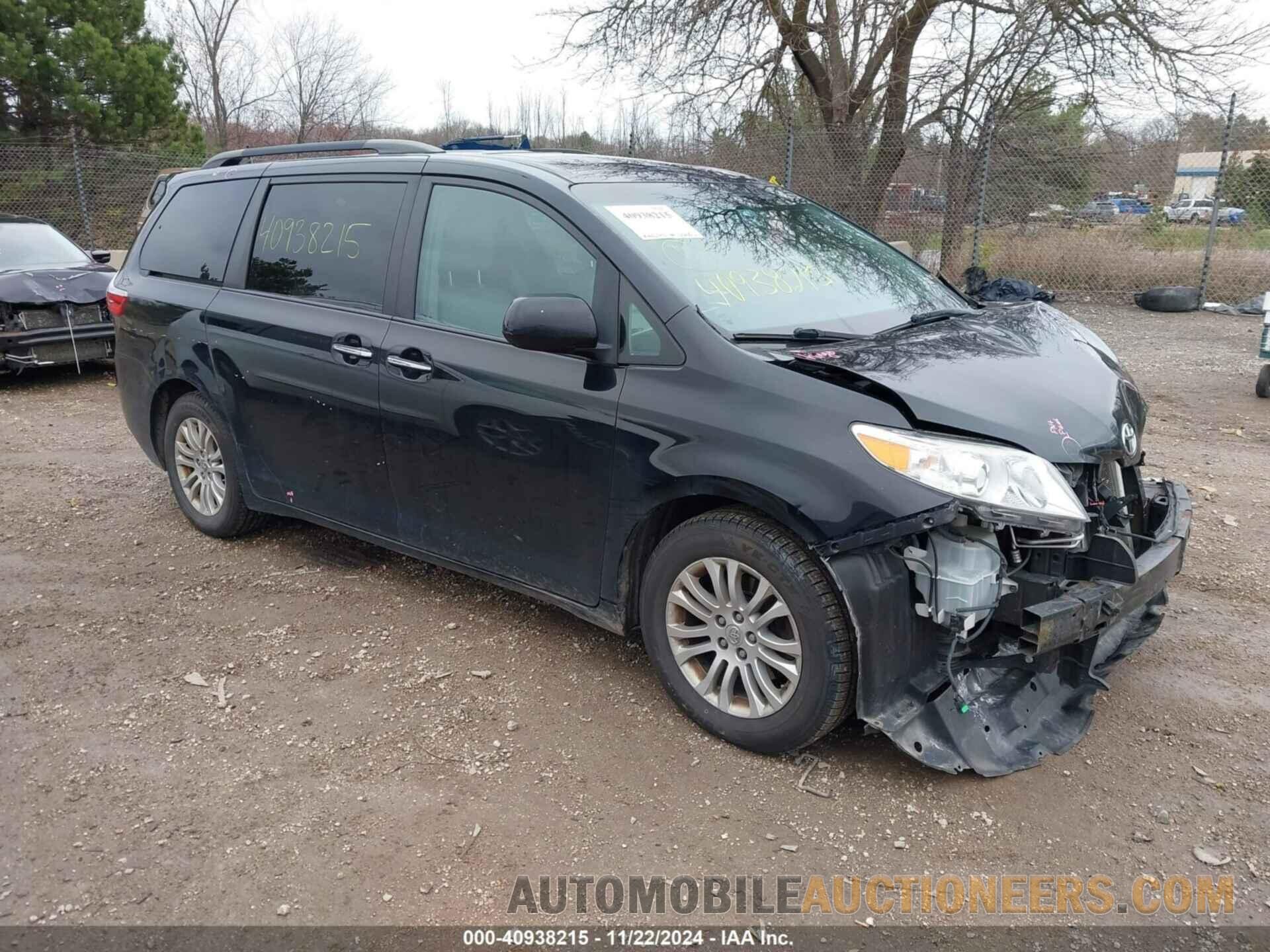 5TDYK3DC3FS624884 TOYOTA SIENNA 2015