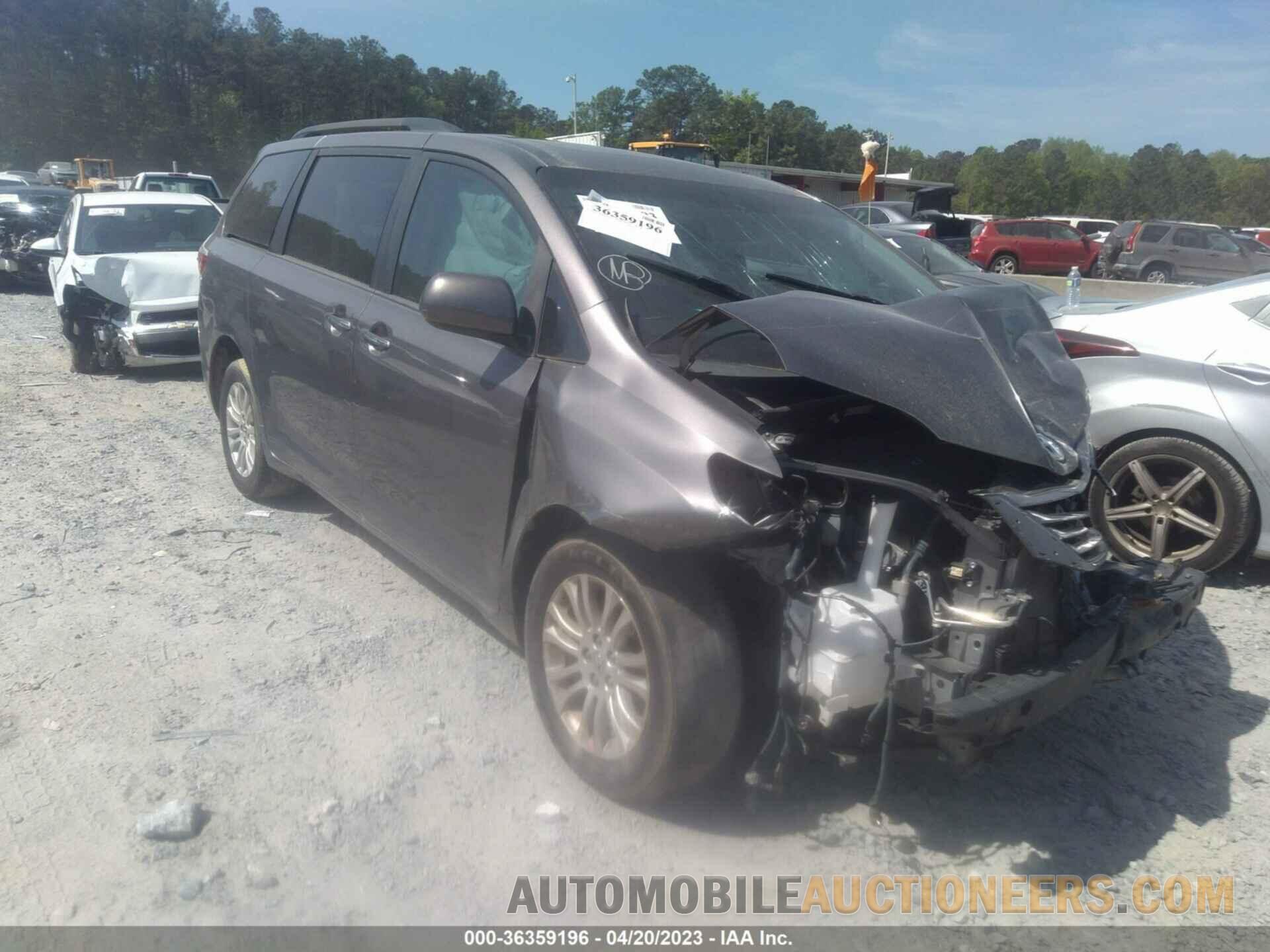 5TDYK3DC3FS629390 TOYOTA SIENNA 2015