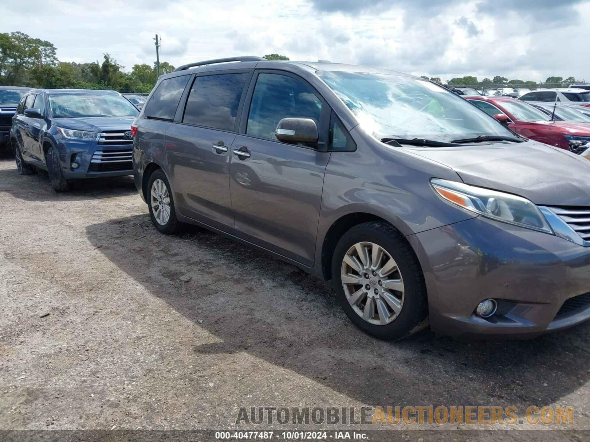 5TDYK3DC3FS633973 TOYOTA SIENNA 2015