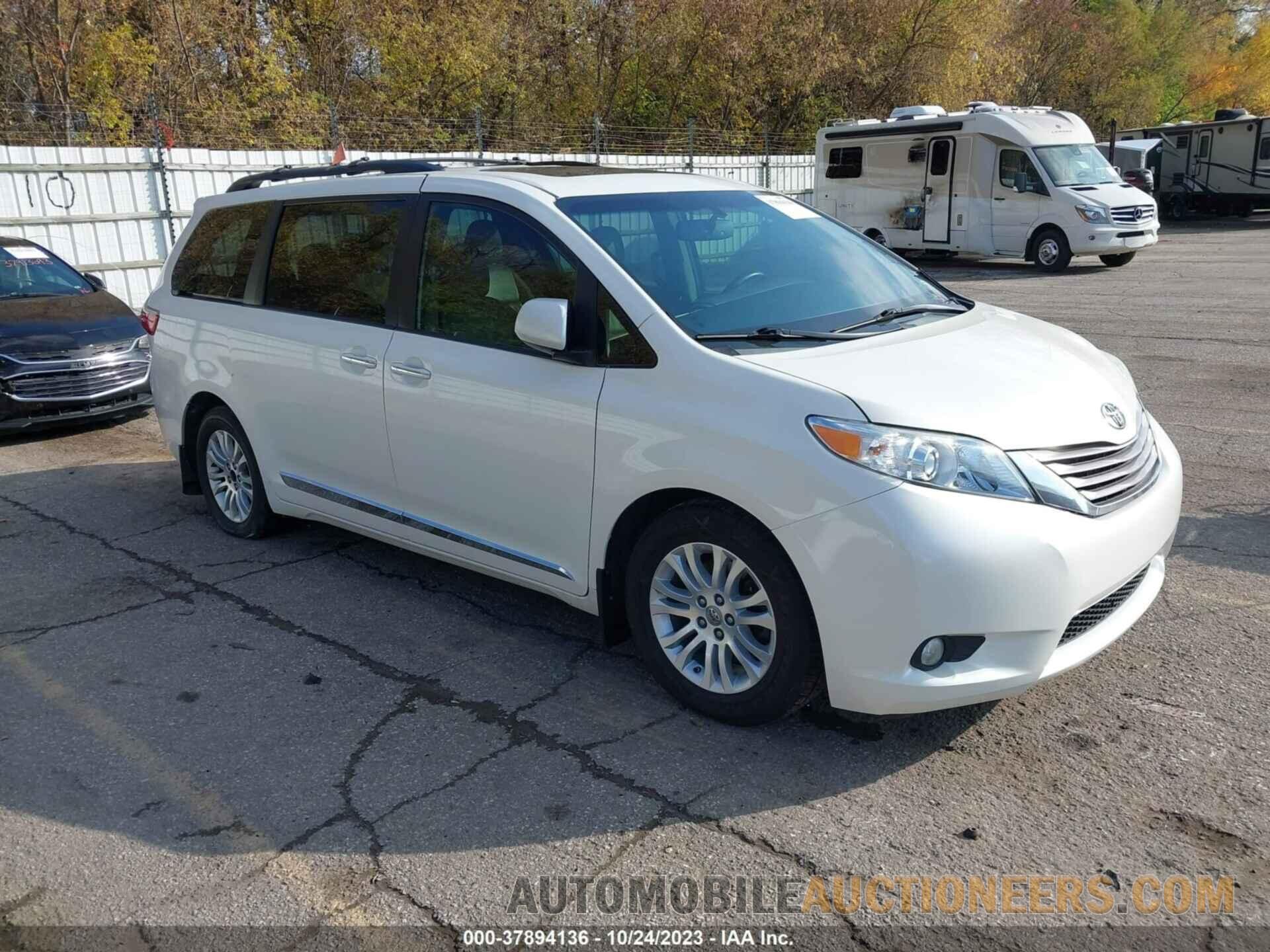 5TDYK3DC3FS637103 TOYOTA SIENNA 2015