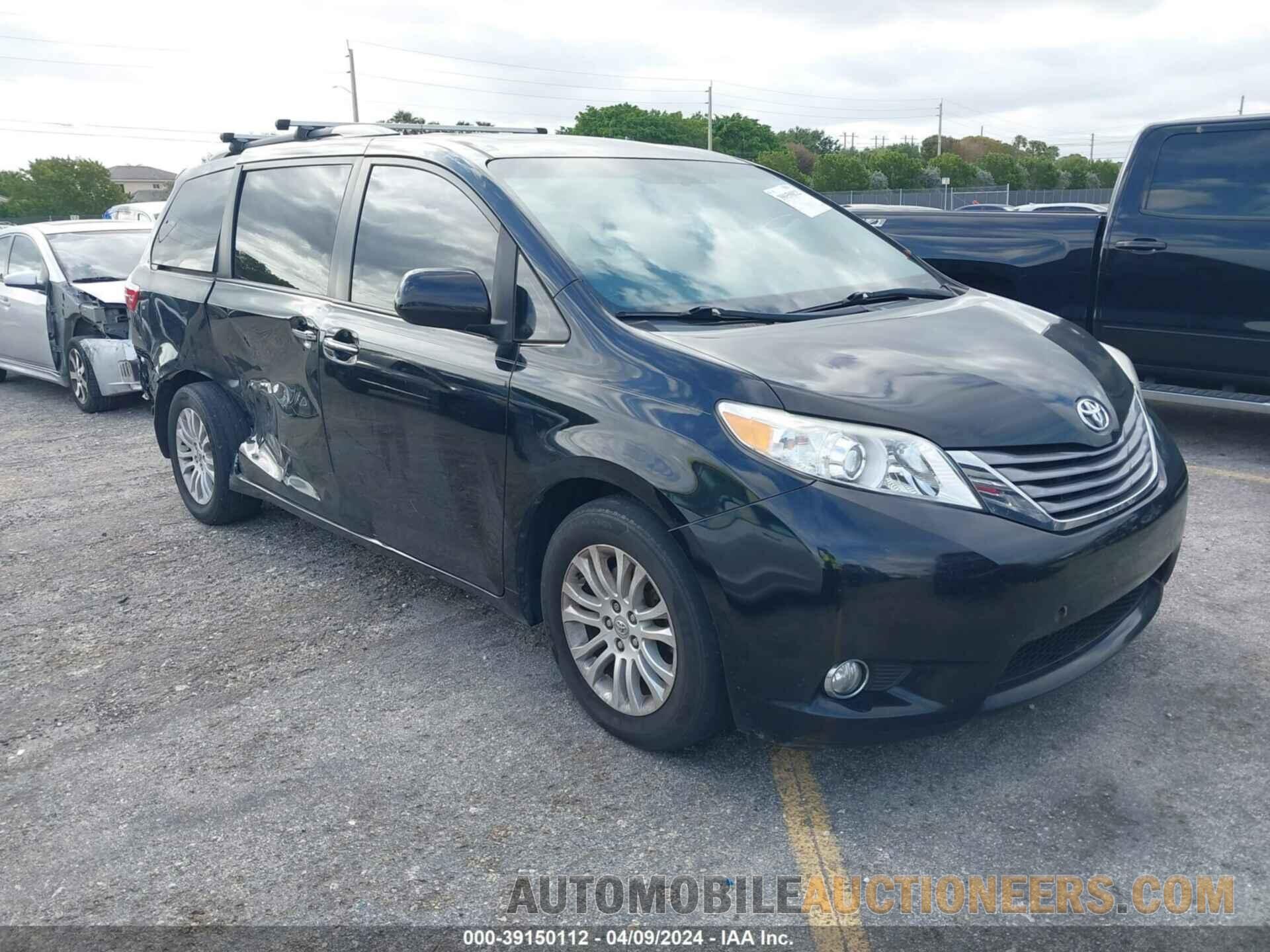 5TDYK3DC3FS645072 TOYOTA SIENNA 2015