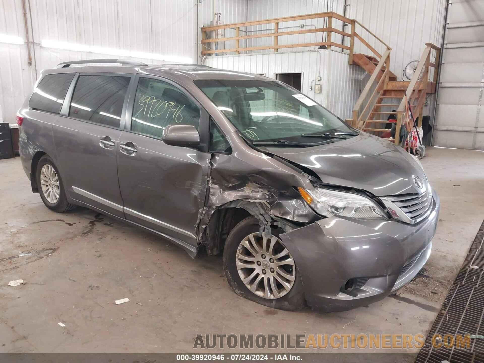 5TDYK3DC3FS647484 TOYOTA SIENNA 2015