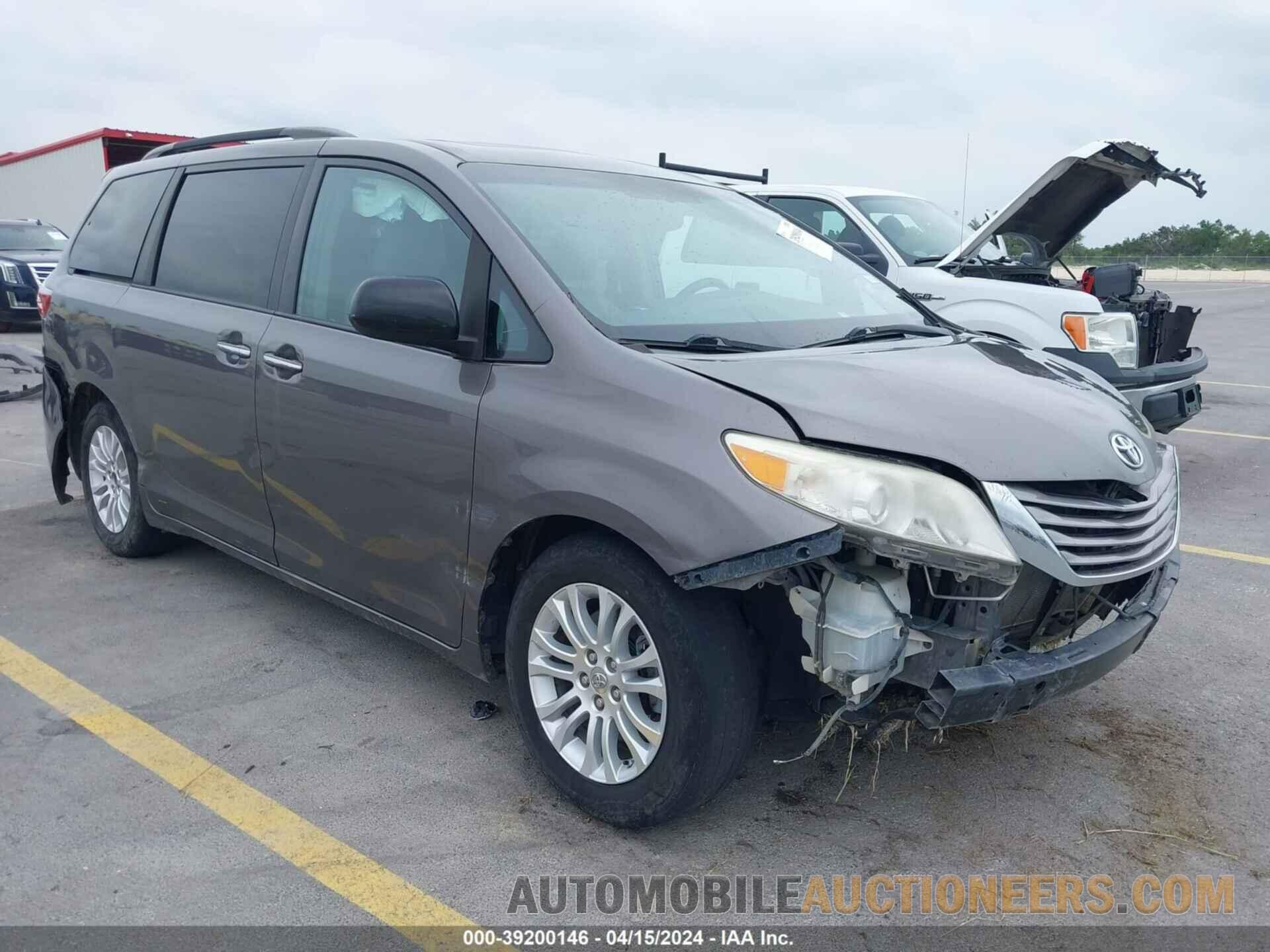 5TDYK3DC3FS649753 TOYOTA SIENNA 2015