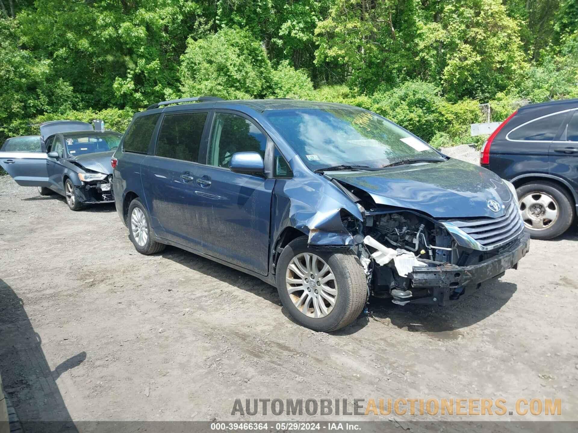 5TDYK3DC3FS658162 TOYOTA SIENNA 2015