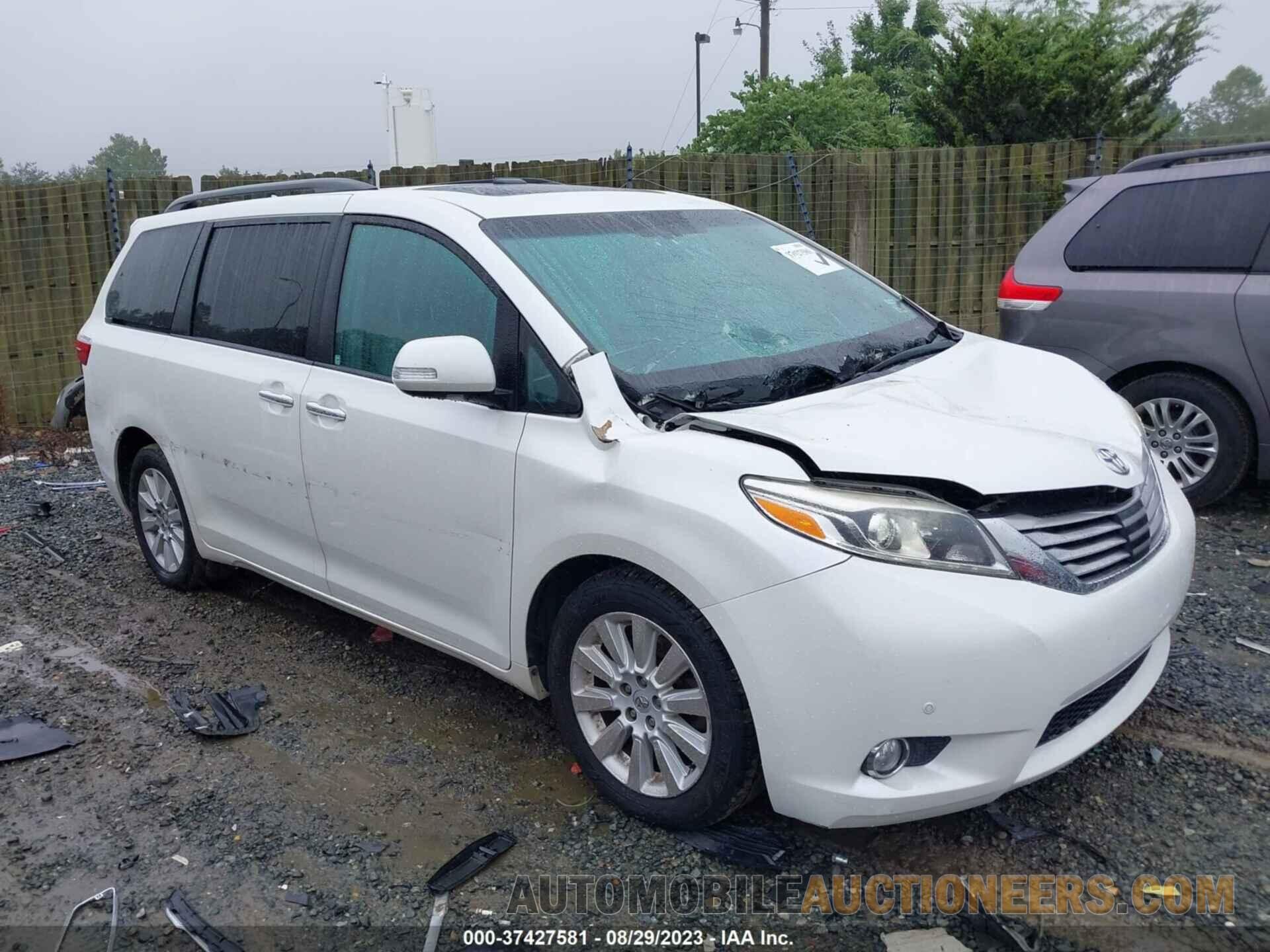 5TDYK3DC3FS669727 TOYOTA SIENNA 2015