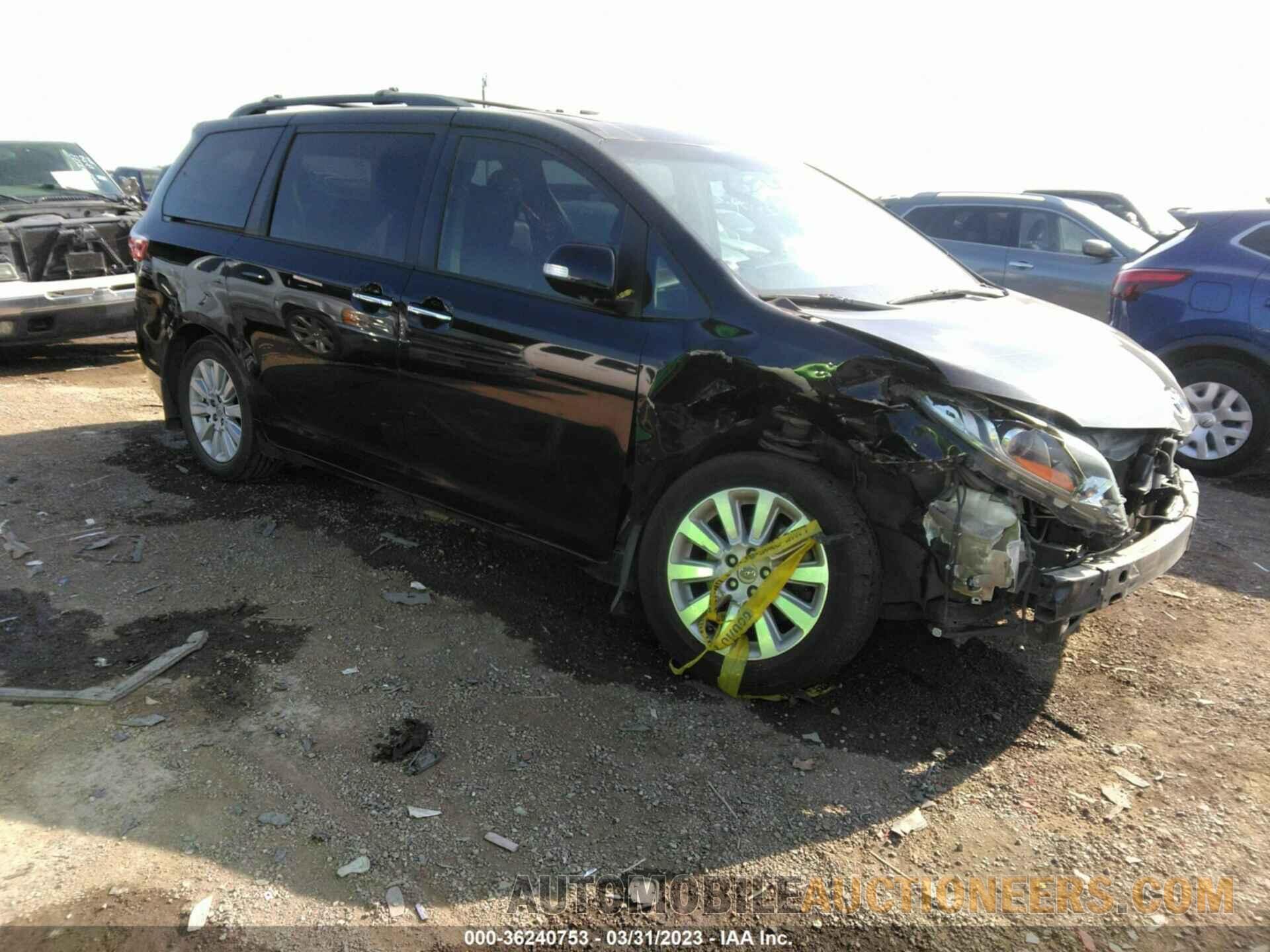 5TDYK3DC3FS674135 TOYOTA SIENNA 2015