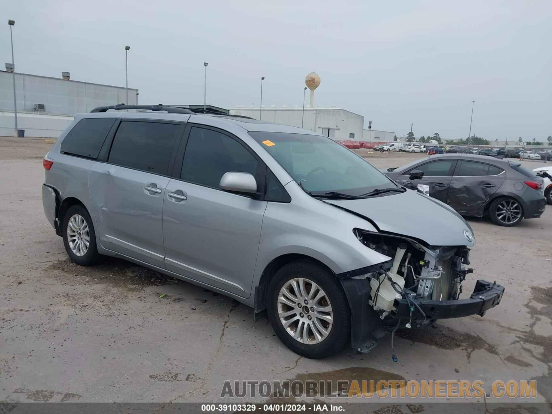 5TDYK3DC3GS729314 TOYOTA SIENNA 2016