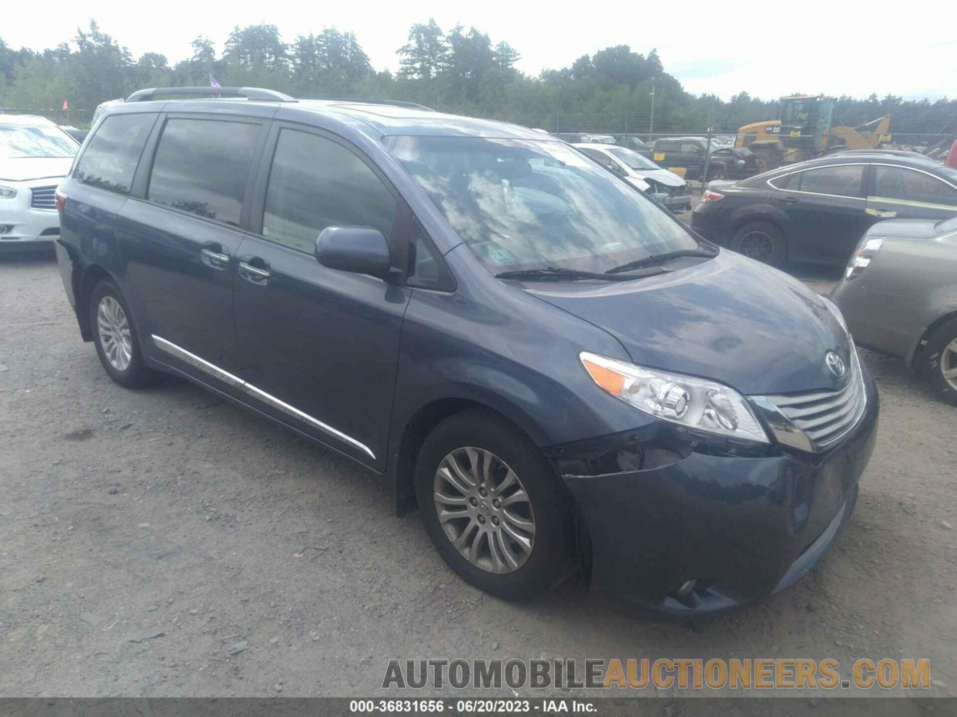 5TDYK3DC3GS736926 TOYOTA SIENNA 2016