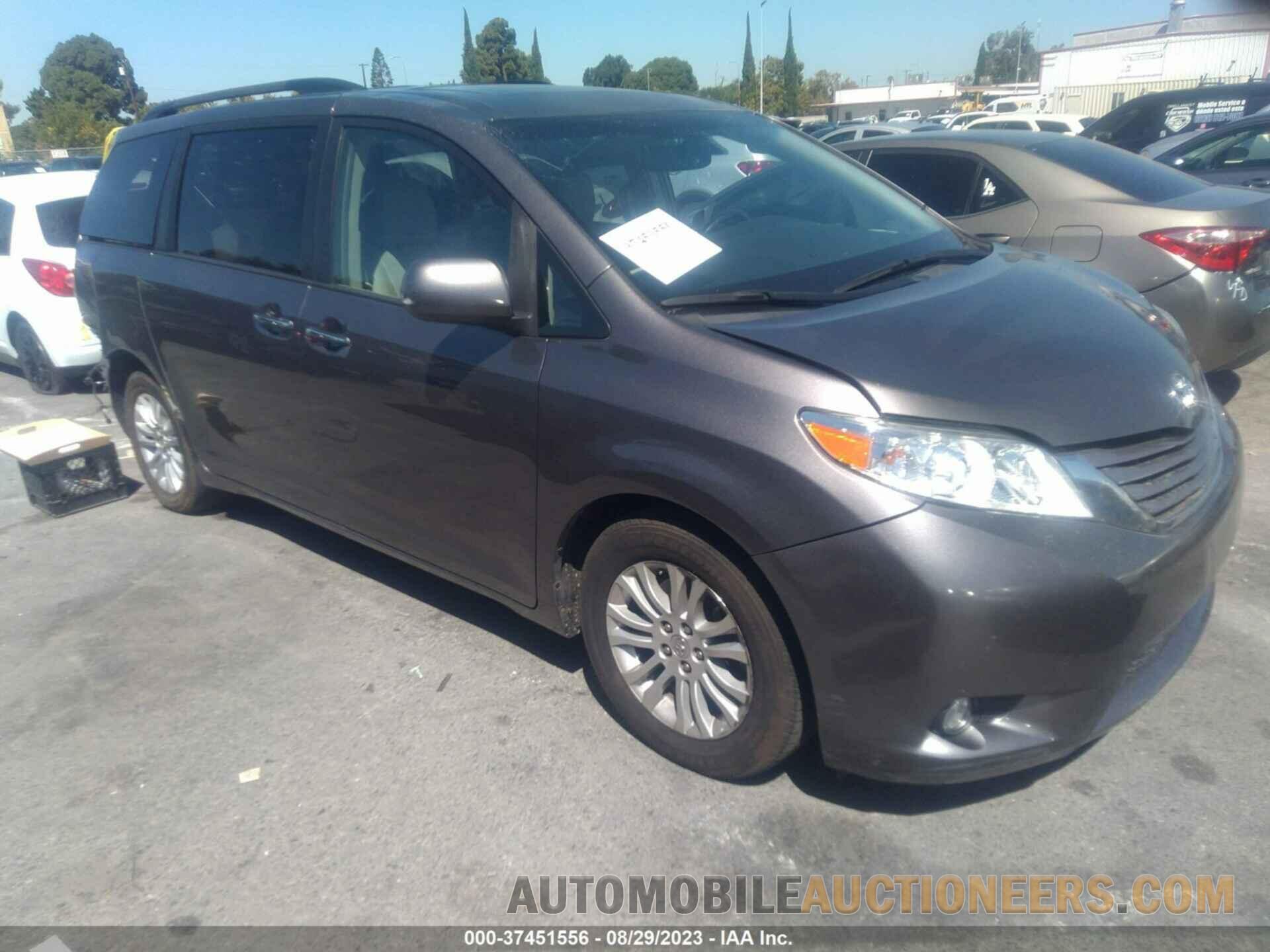 5TDYK3DC3GS737820 TOYOTA SIENNA 2016