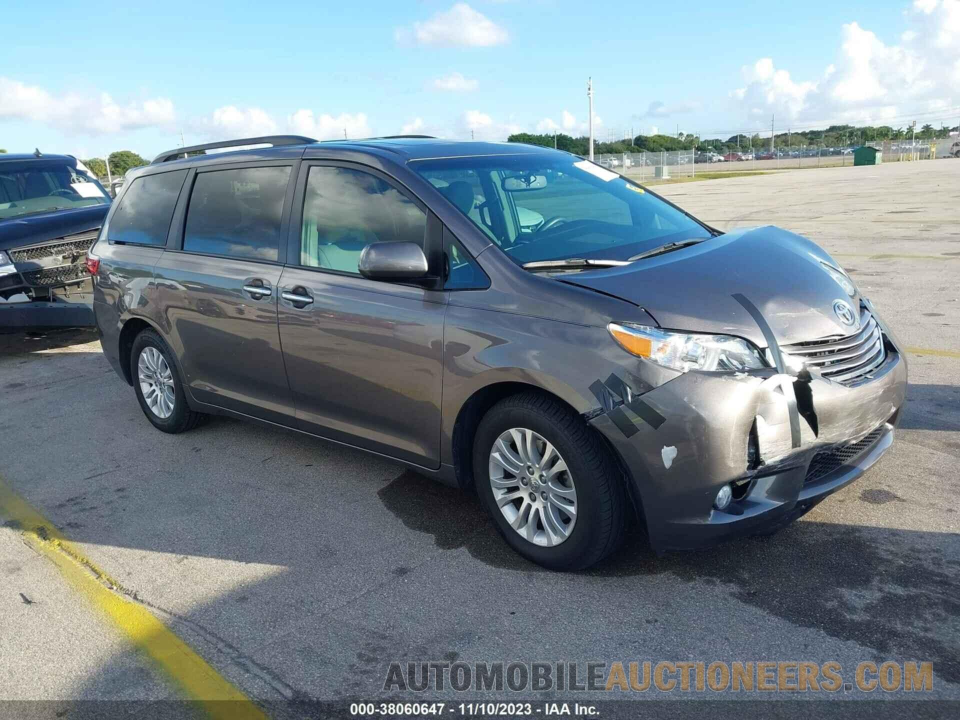 5TDYK3DC3GS747991 TOYOTA SIENNA 2016